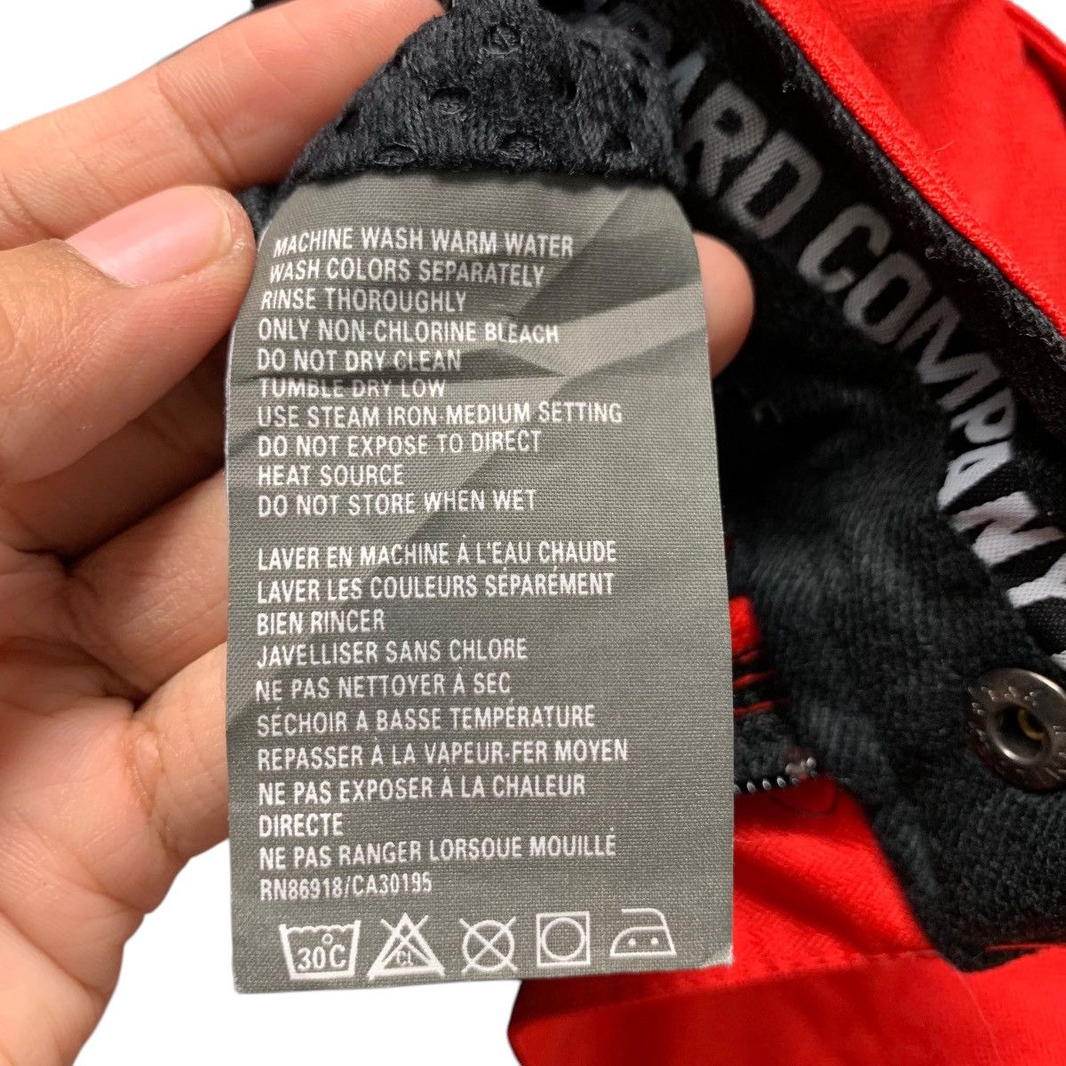 Other RIDE SNOWBOARDS Red Skiing Pant #1834-C80 Size US 30 / EU 46 - 18 Thumbnail