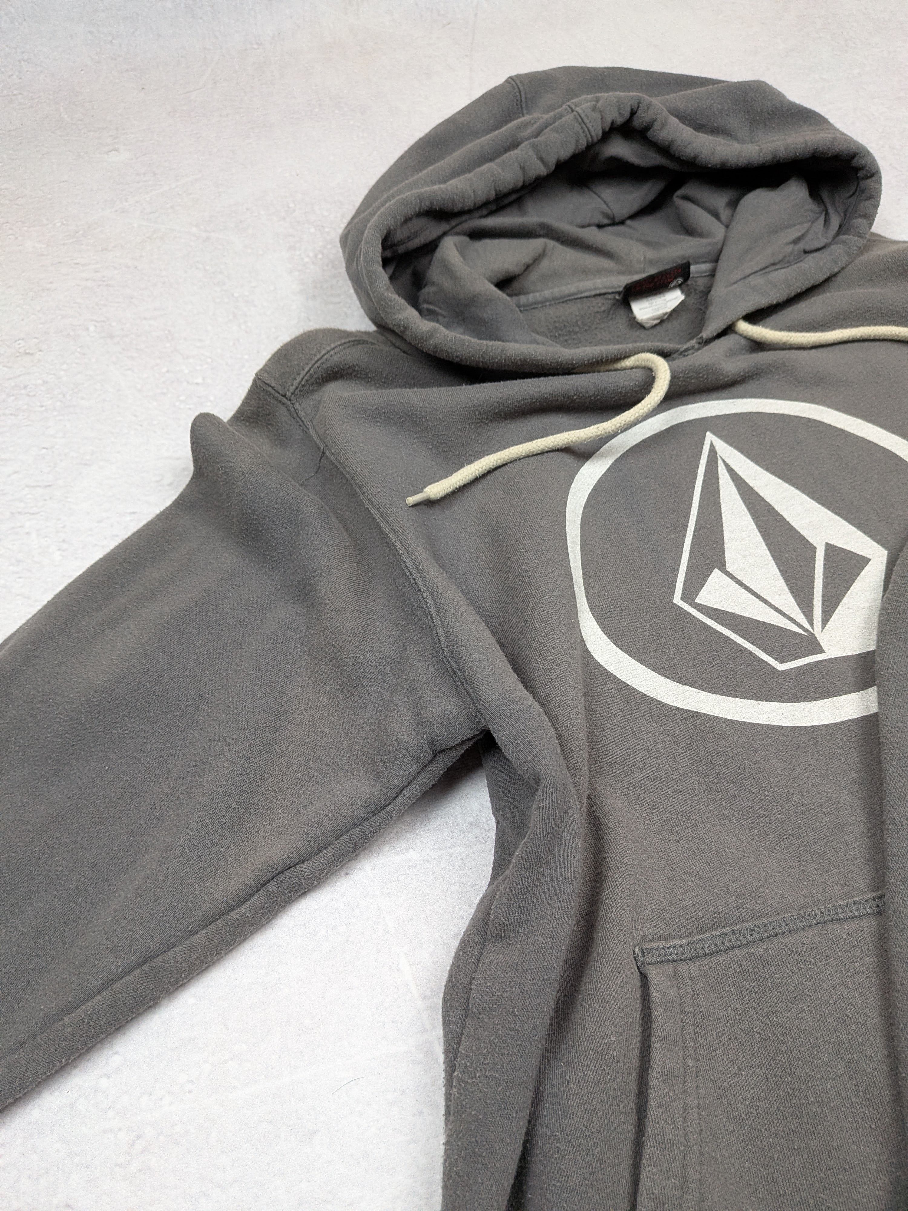 Volcom Volcom Stone Grey Hoodie Skater Aesthetic Grunge Size S/M Size US S / EU 44-46 / 1 - 10 Thumbnail