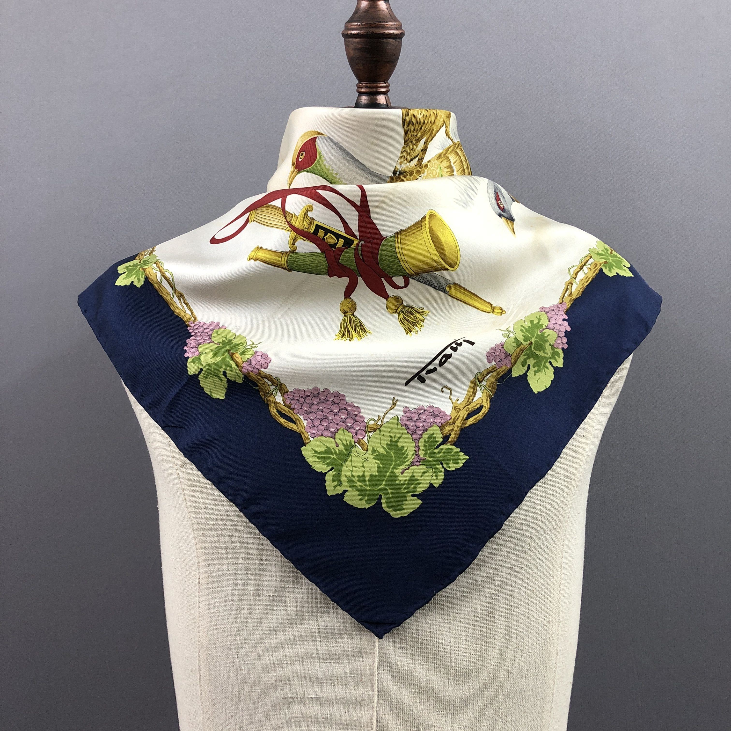 Other × Vintage Vintage Kauai SILK Scarf Twill Stole Wraps Scarves Size ONE SIZE - 2 Thumbnail