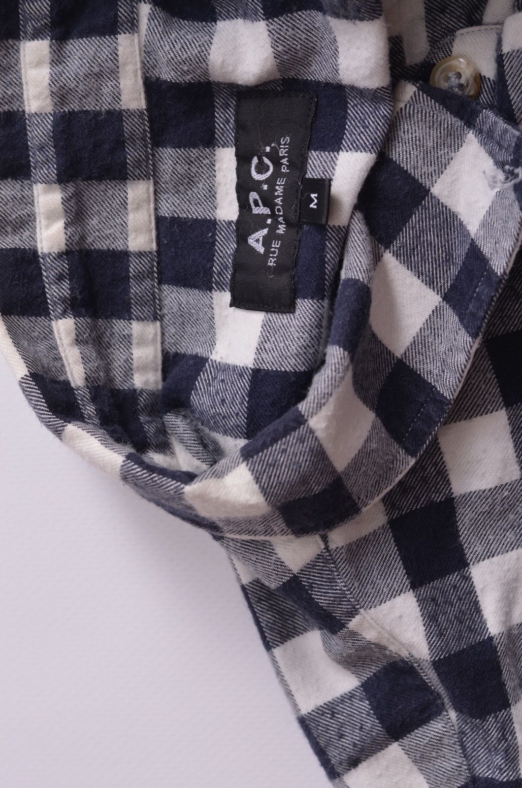 A.P.C. A.P.C rue madame Paris Casual Button-Up Shirt Size US M / EU 48-50 / 2 - 4 Thumbnail