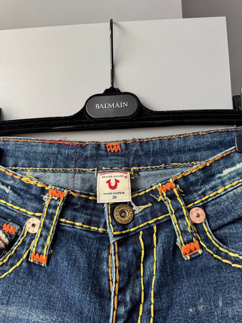 True Religion True Religion World Tour Billy Super T Womens 31 Denim Je Size 31" - 3 Thumbnail