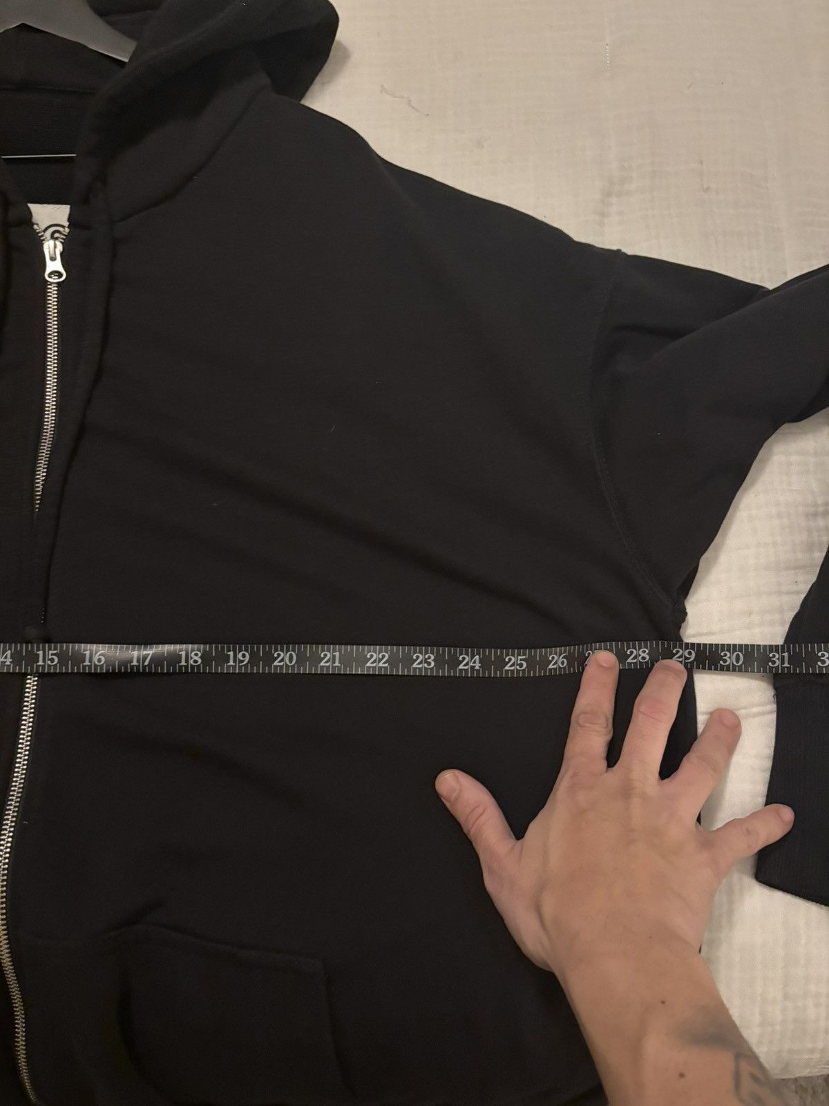 Maison Margiela MARGIELA MM6 OVERSIZED LONG HOODIE Size US S / EU 44-46 / 1 - 12 Thumbnail