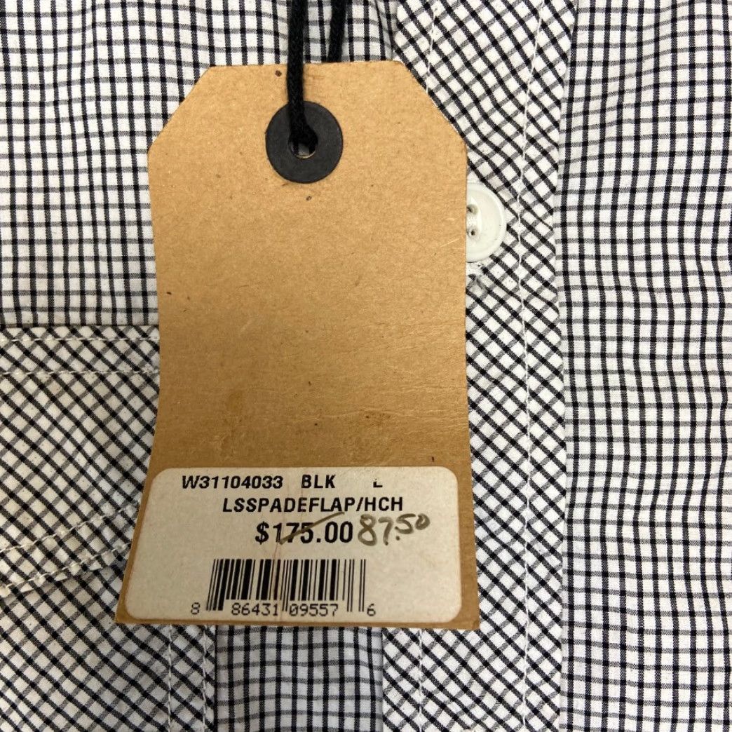 Vintage VINTAGE Civilianaire Sport Shirt Mens Large White Black Check Casual Trendy Button Up Size US L / EU 52-54 / 3 - 6 Thumbnail
