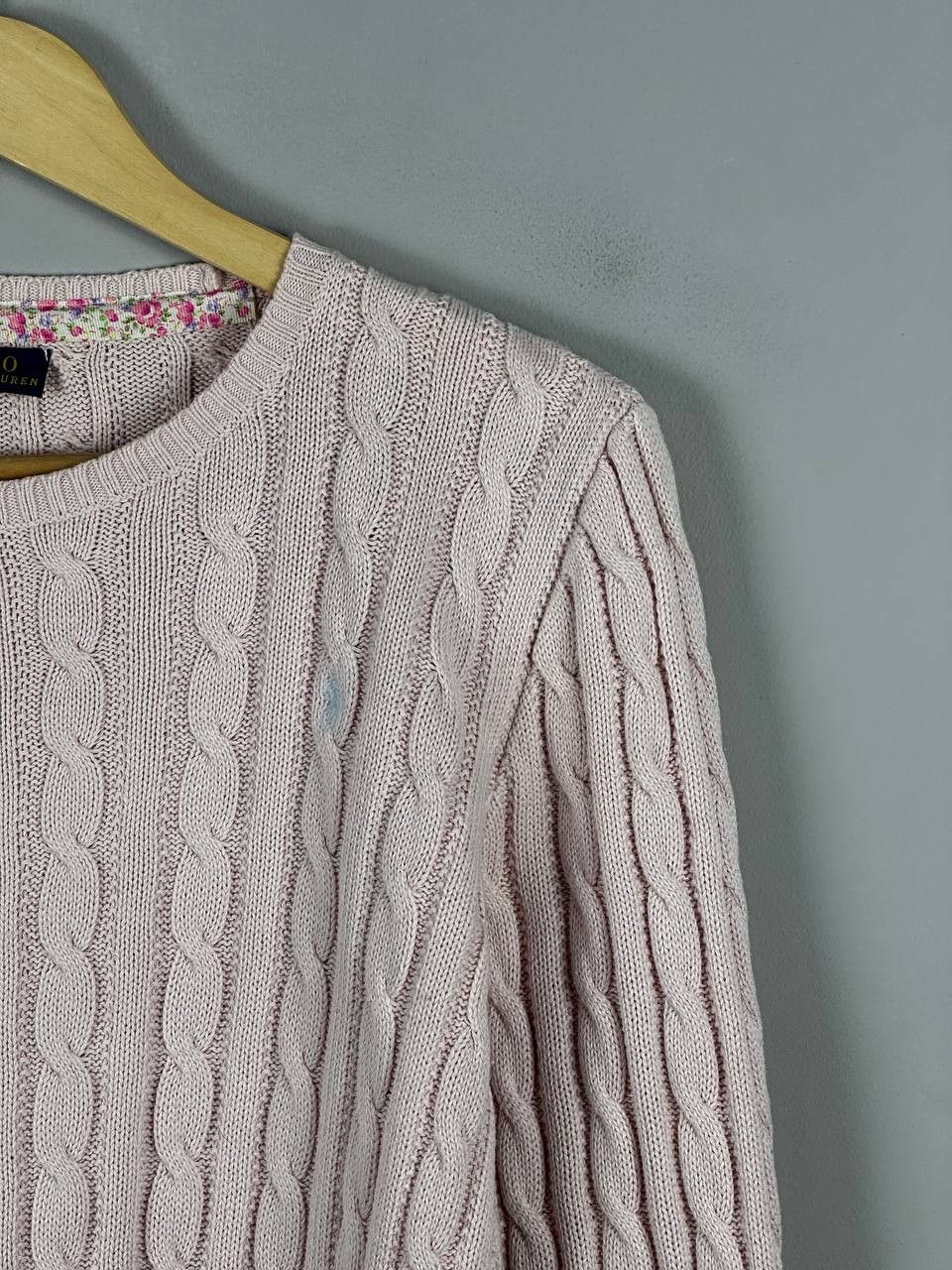 Polo Ralph Lauren Polo Ralph Lauren Pink Preppy Knitted Sweater Size L / US 10 / IT 46 - 4 Thumbnail