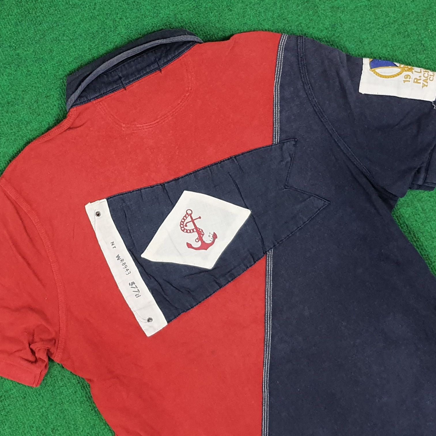 Polo Ralph Lauren × Vintage Vintage Polo by Ralph Lauren Preppy Yacht Club Polo Shirt Size US M / EU 48-50 / 2 - 4 Thumbnail