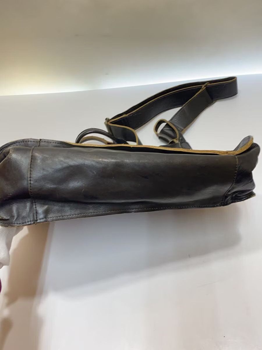 Yohji Yamamoto YOHJI YAMAMOTO Tote Bag/Leather/Black Size ONE SIZE - 4 Thumbnail