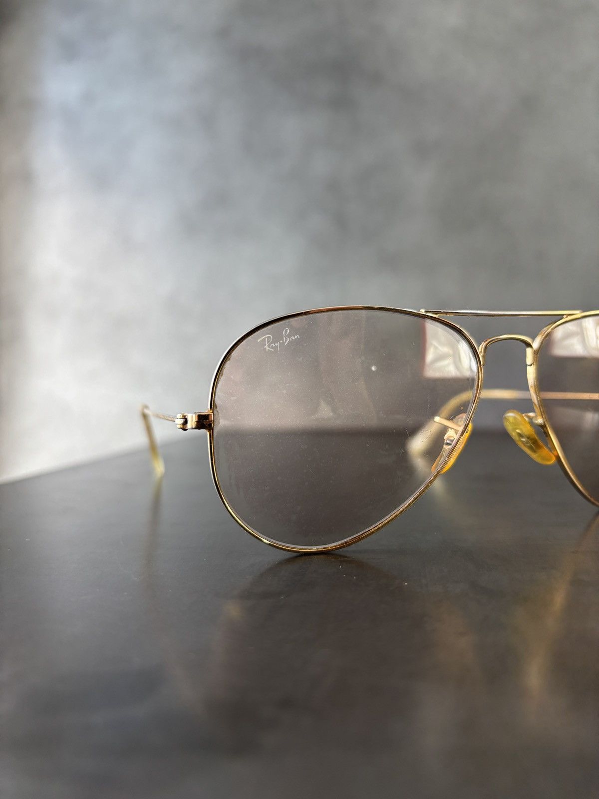 RayBan Vintage Ray-Ban Aviators Sunglasses Metal Y2K Tear Drop 00s Size ONE SIZE - 12 Thumbnail