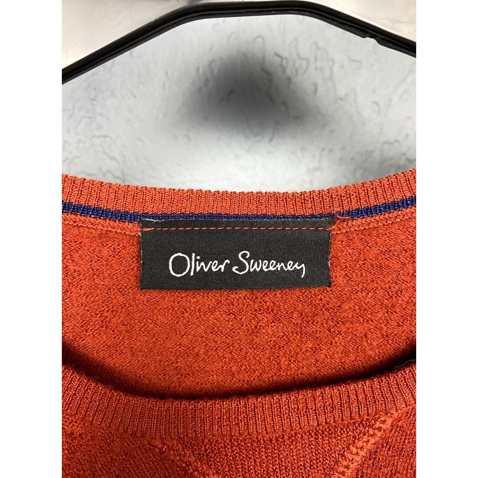 Oliver Sweeney Vintage Sweater Wool Crew Neck Size M Mens, Men's — image 3 of 6