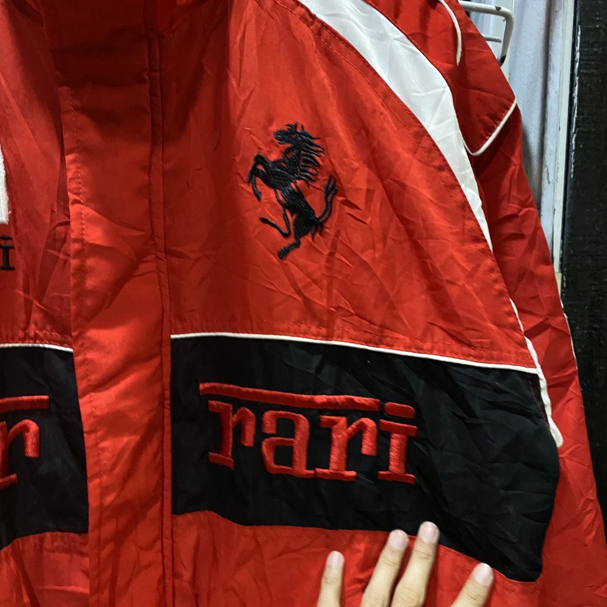 Ferrari Vtg Rare Ferrari Racing Marlboro Michael Schumacher Jacket Size US XL / EU 56 / 4 - 10 Thumbnail
