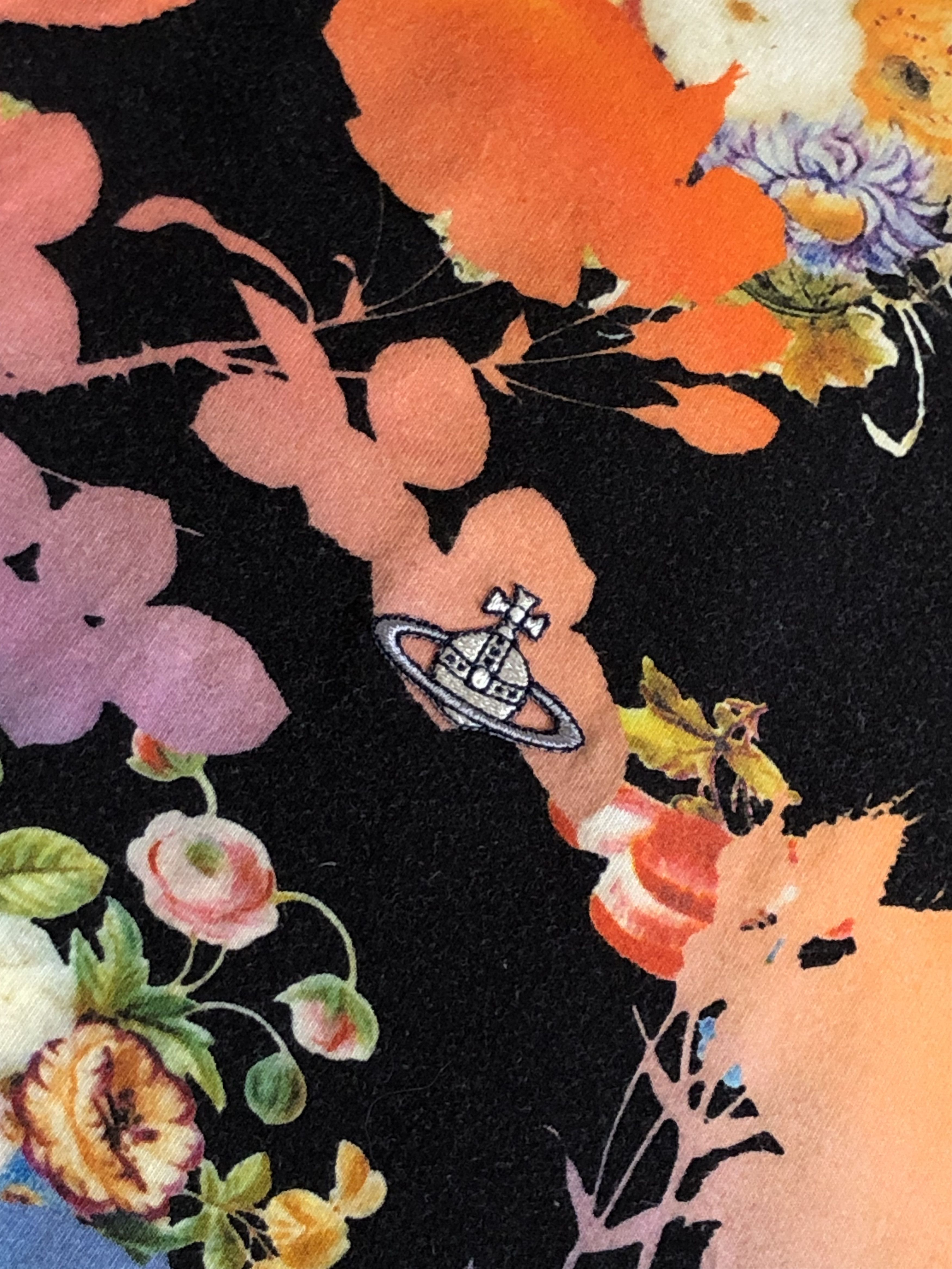 Vivienne Westwood S/S2013 ORB LOGO COCOTTE FLORAL-PRINT Size S / US 4 / IT 40 - 5 Thumbnail