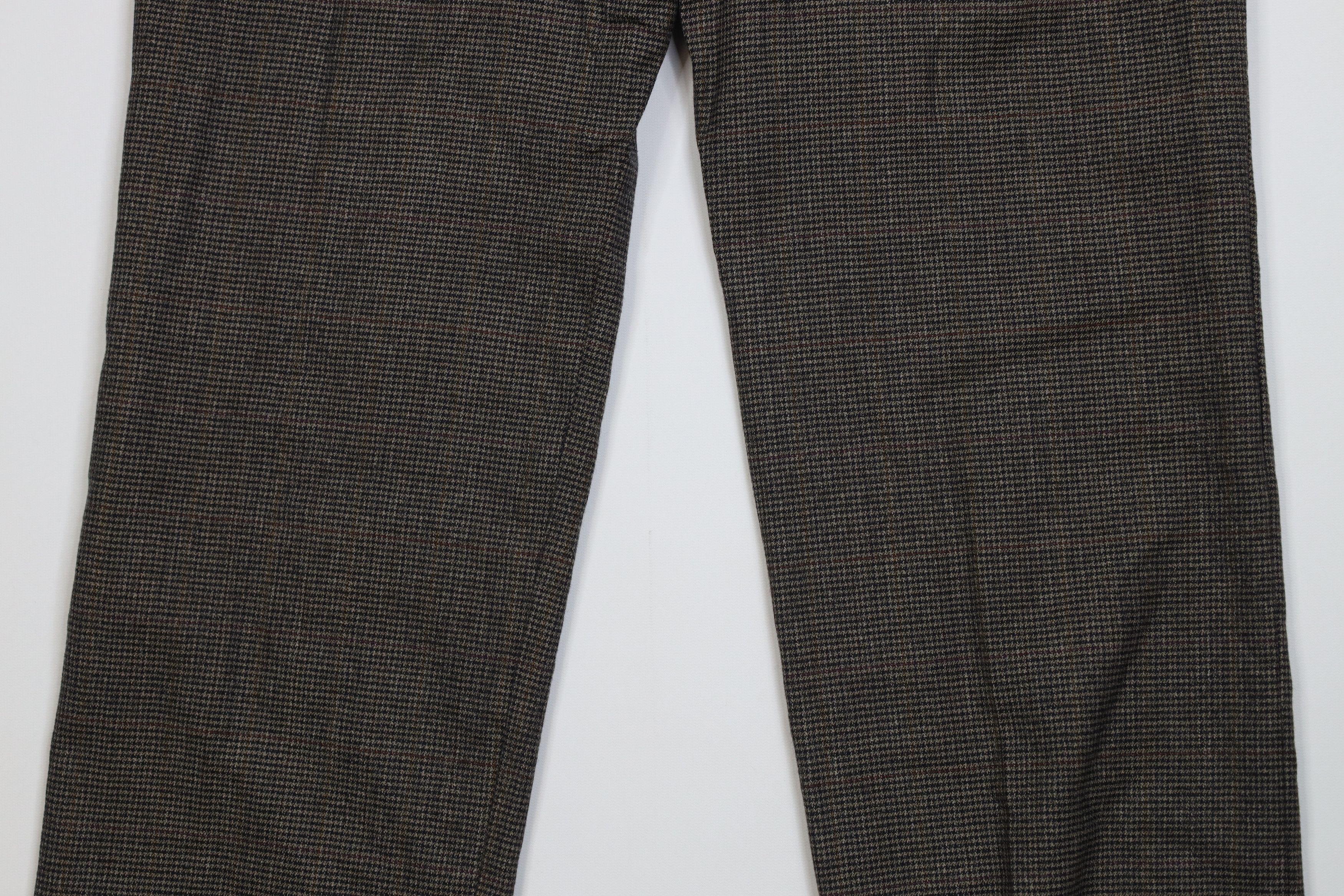 Vintage Vintage 70s Streetwear Wide Leg Chino Pants Houndstooth USA Size US 34 / EU 50 - 13 Thumbnail