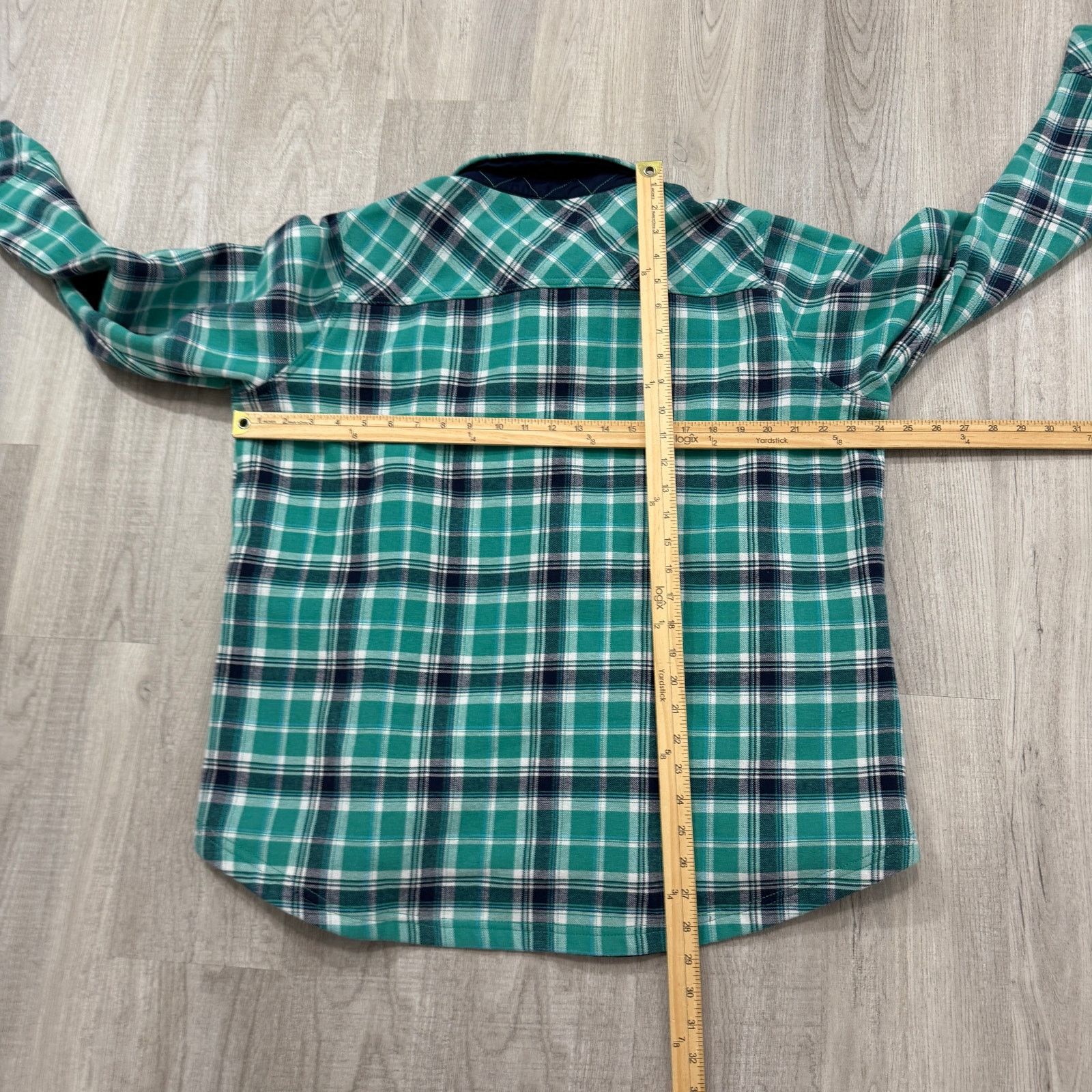 Orvis Orvis Fleeced Lined Flannel Pinnacle Shirt Jacket 2XL Size XXL / US 16-18 / IT 52-54 - 9 Thumbnail