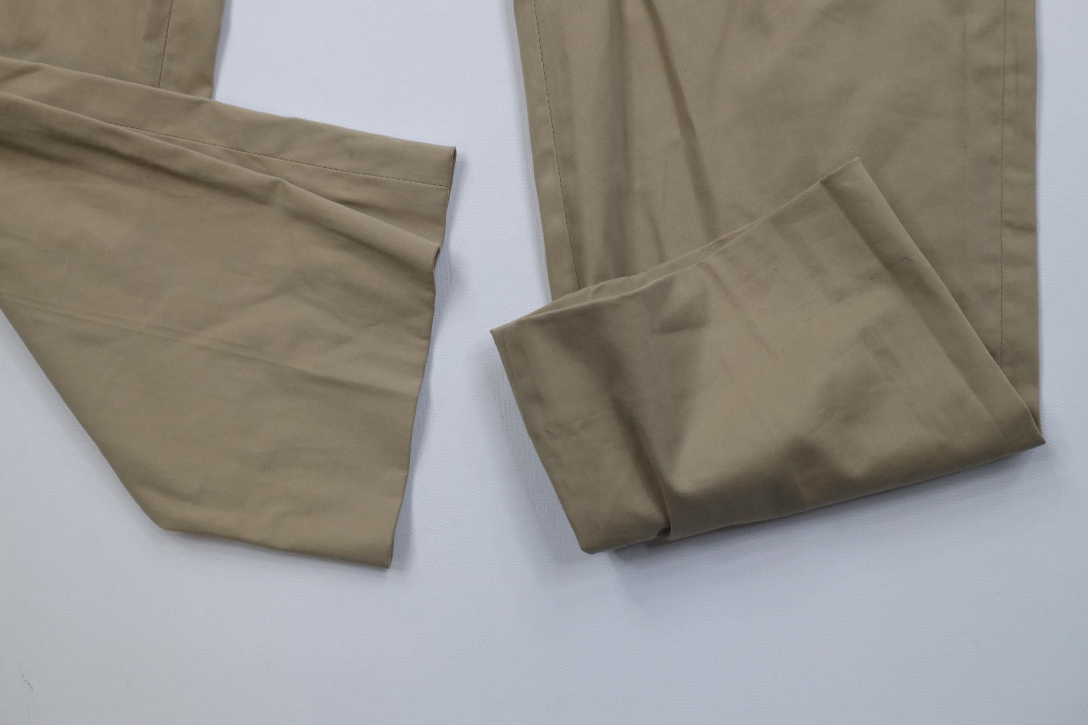 Express Express Stretch+ Extra Slim Fit Chino Pants Trousers Beige Size US 34 / EU 50 - 6 Thumbnail