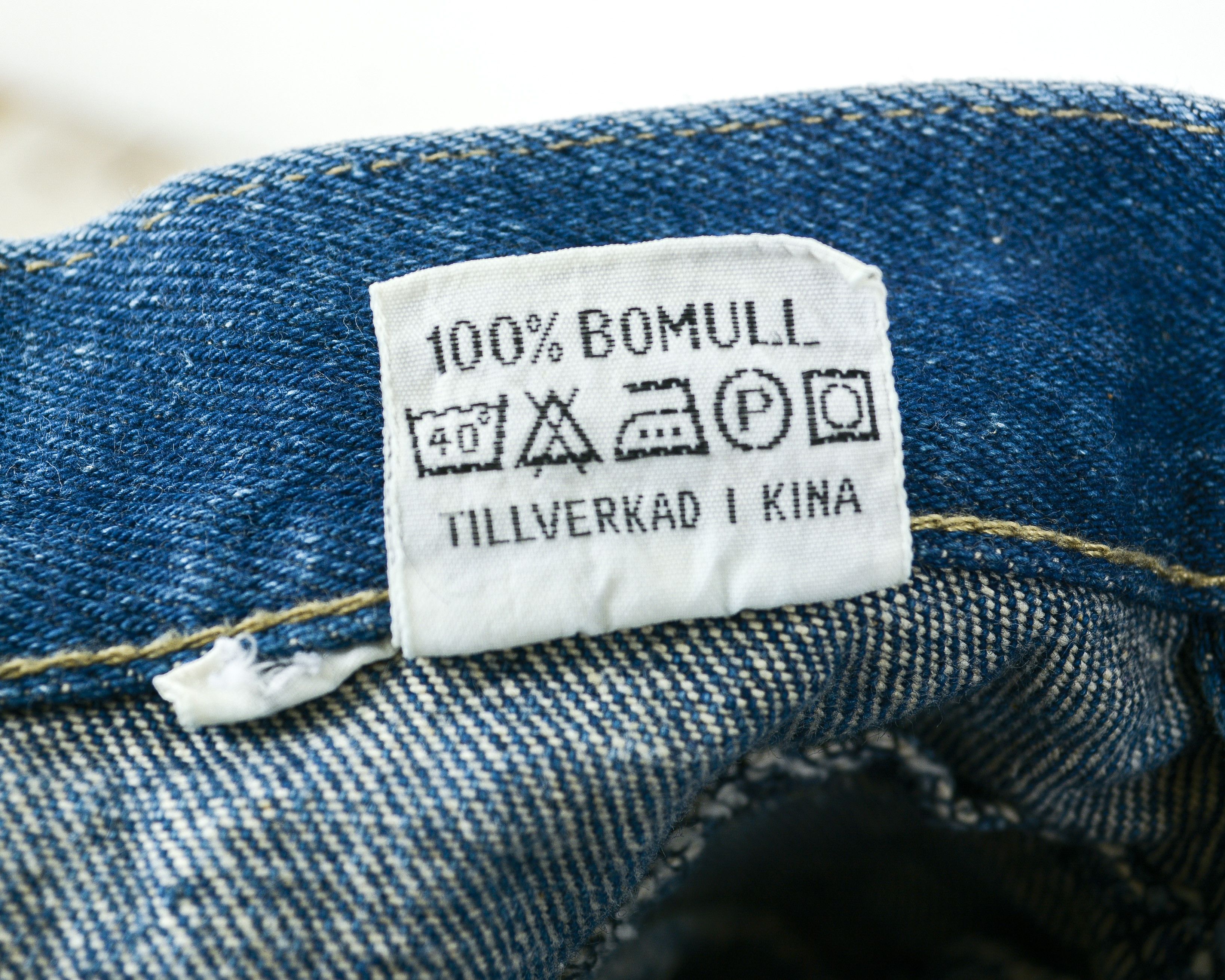 Other × Vintage A&A Short Denim Skirt Mini Skirt High Waisted Pencil Jean Size 27" / US 4 / IT 40 - 6 Thumbnail