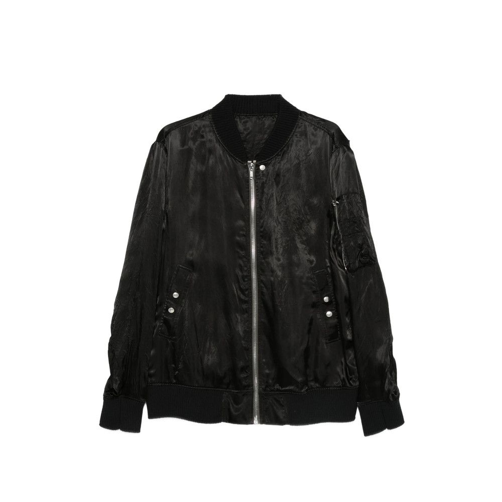 Rick Owens Rick Owens BLACK Jackets - Bomber Jackets Size US XL / EU 56 / 4 - 1 Thumbnail