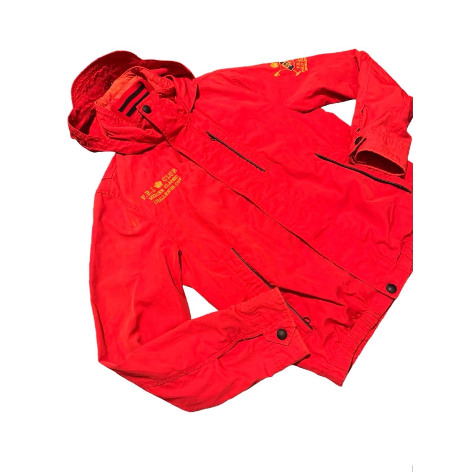 Polo Ralph Lauren VINTAGE Polo Ralph Lauren Club Mercer Challenge Cup mens Red Jacket Small Size US S / EU 44-46 / 1 - 5 Thumbnail