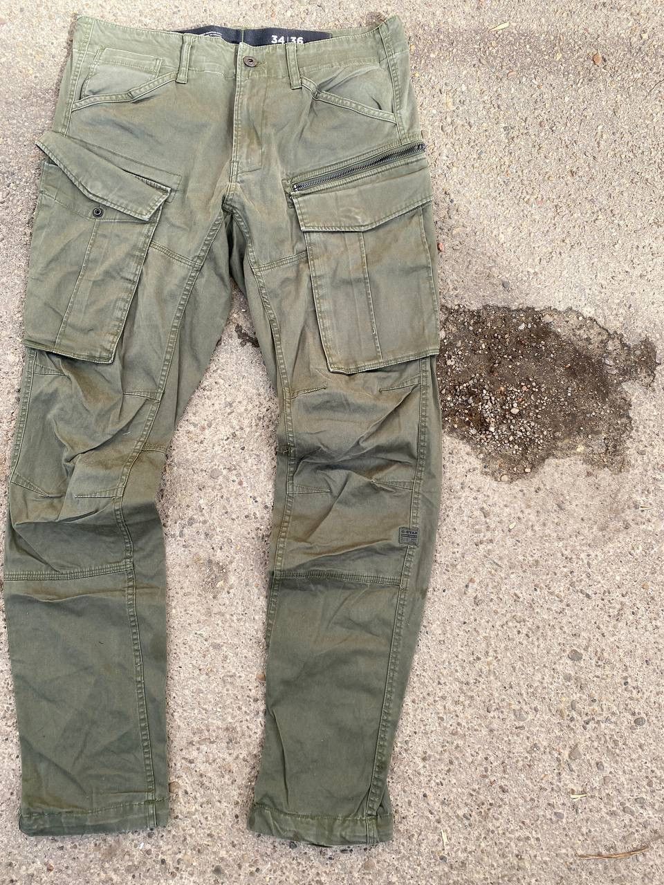 G-Star × Vintage G STAR Cargo faded vintage avant garde y2k pants Size US 36 / EU 52 - 5 Thumbnail