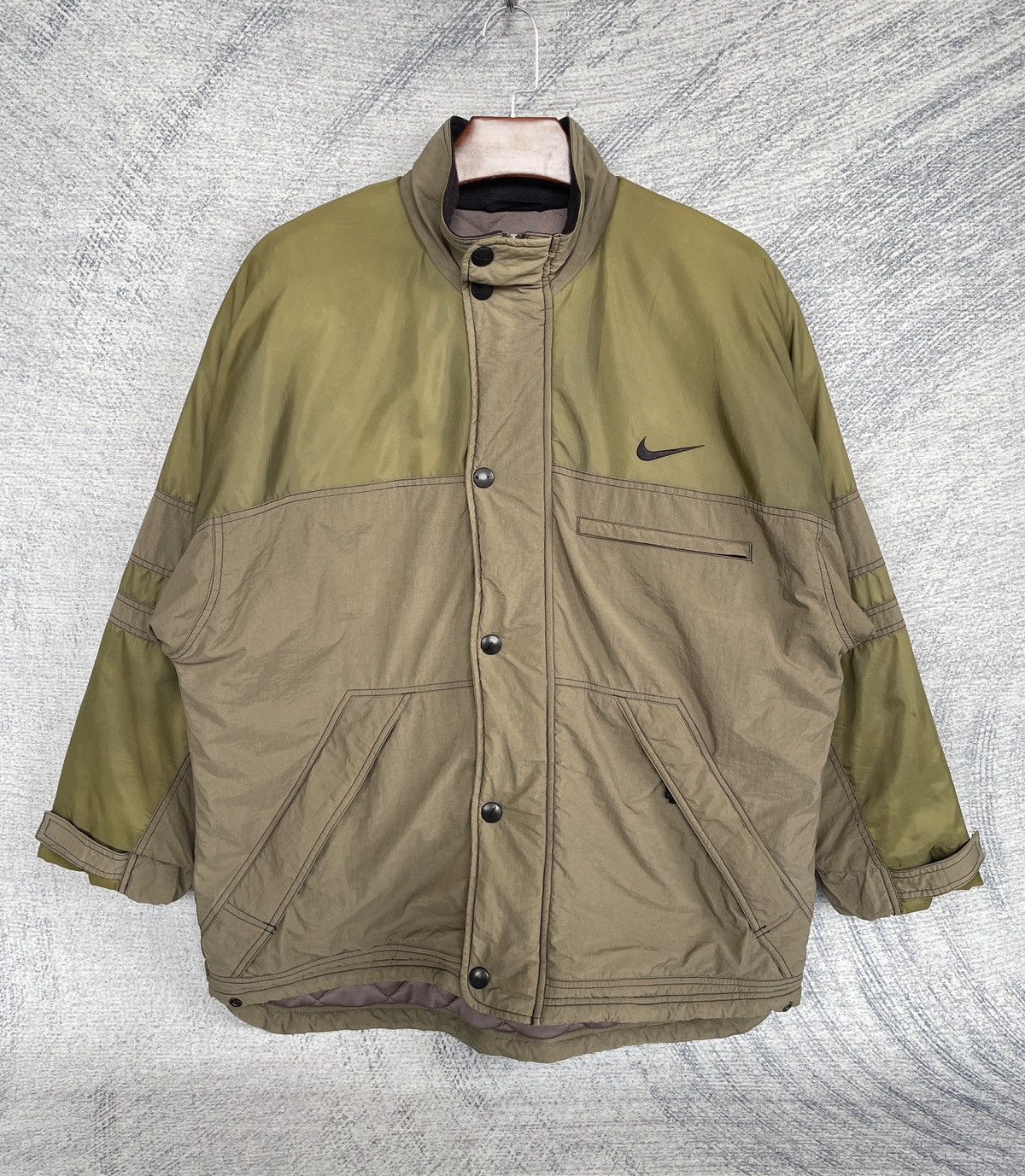 Nike × Vintage Vintage Nike Zipper Jacket Size US L / EU 52-54 / 3 - 1 Thumbnail