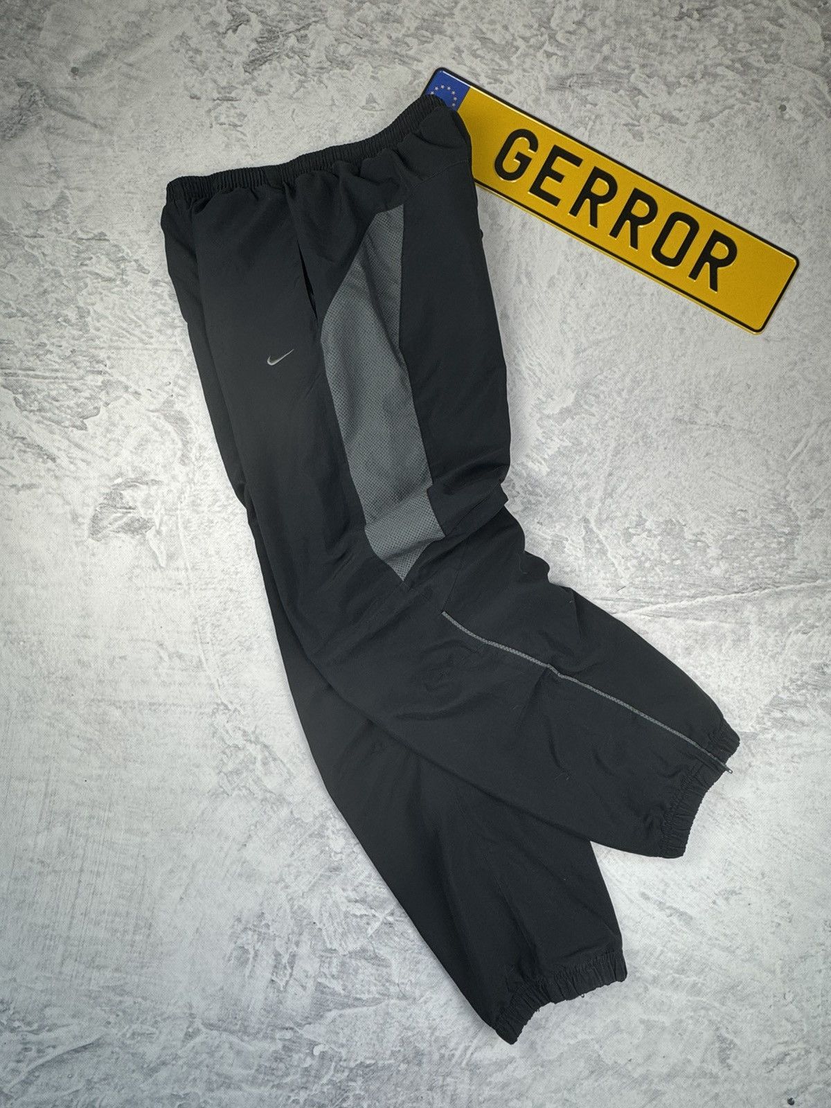 Nike × Vintage NIKE VINTAGE BASIC LOGO OVERSIZE BAGGY PANTS Size US 34 / EU 50 - 3 Thumbnail