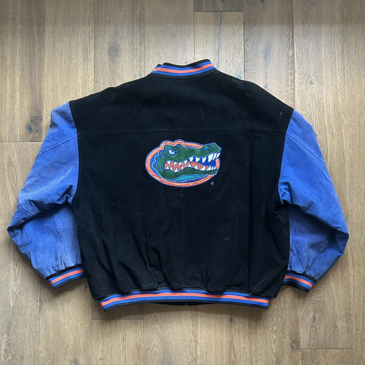 NCAA Florida Gators Vintage Quilted Varsity Bomber Jacket Size US XXL / EU 58 / 5 - 1 Thumbnail