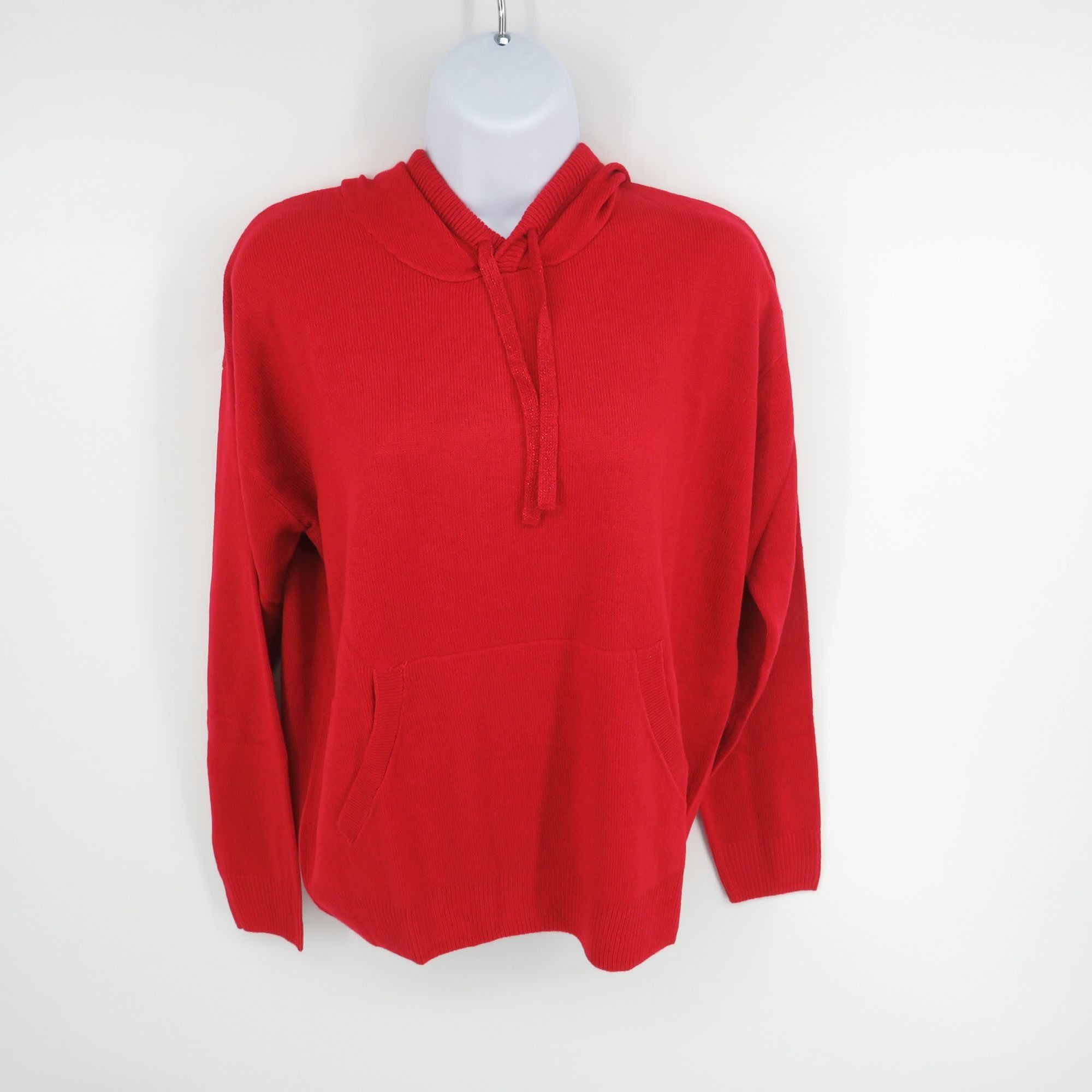 Other True Craft Red Pullover Hoodie Sweatshirt Large NWT $44 Size L / US 10 / IT 46 - 1 Thumbnail