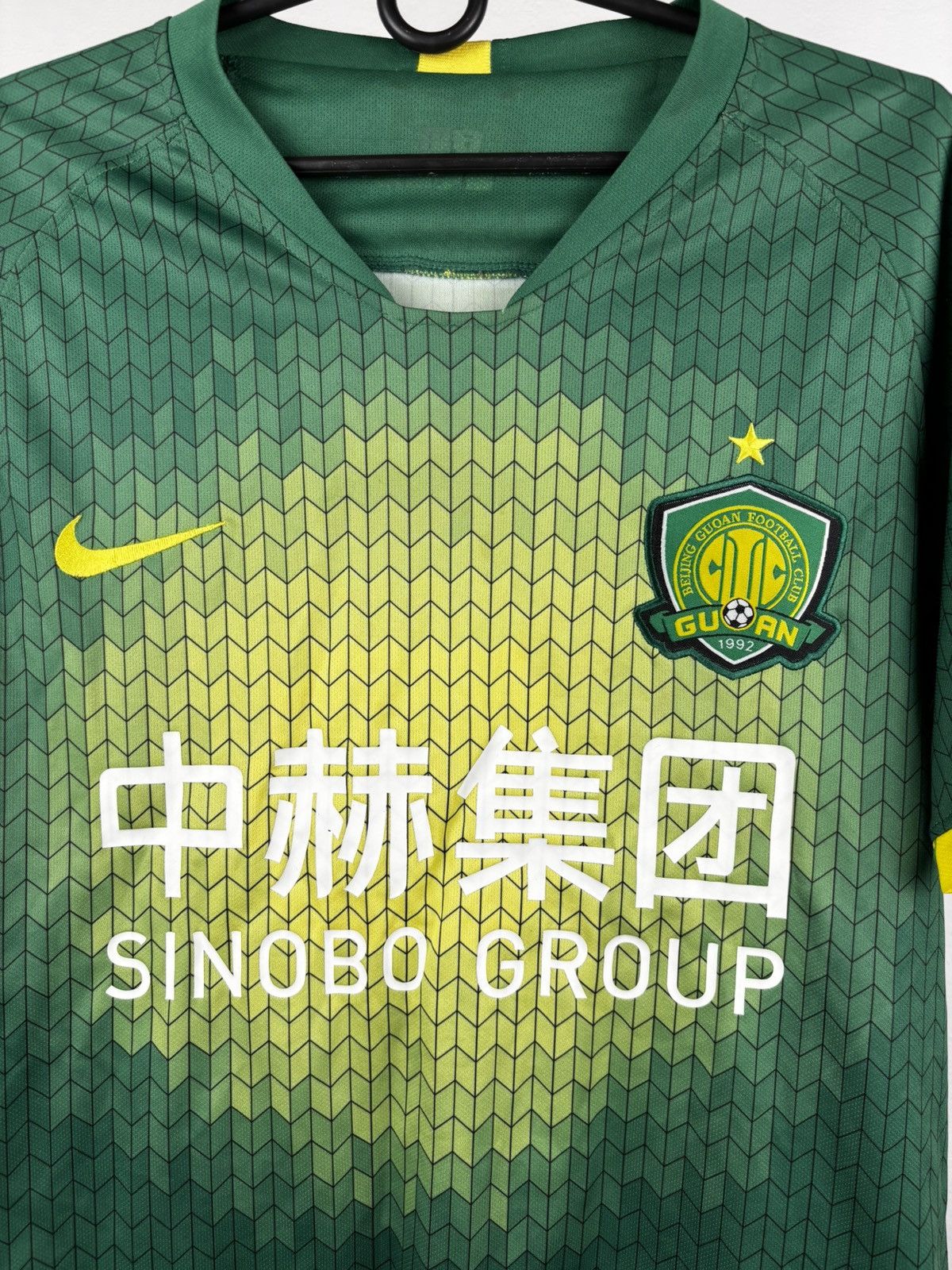 Vintage Nike x Beijing Guoan home 20-21 jersey Size US S / EU 44-46 / 1 - 2 Thumbnail