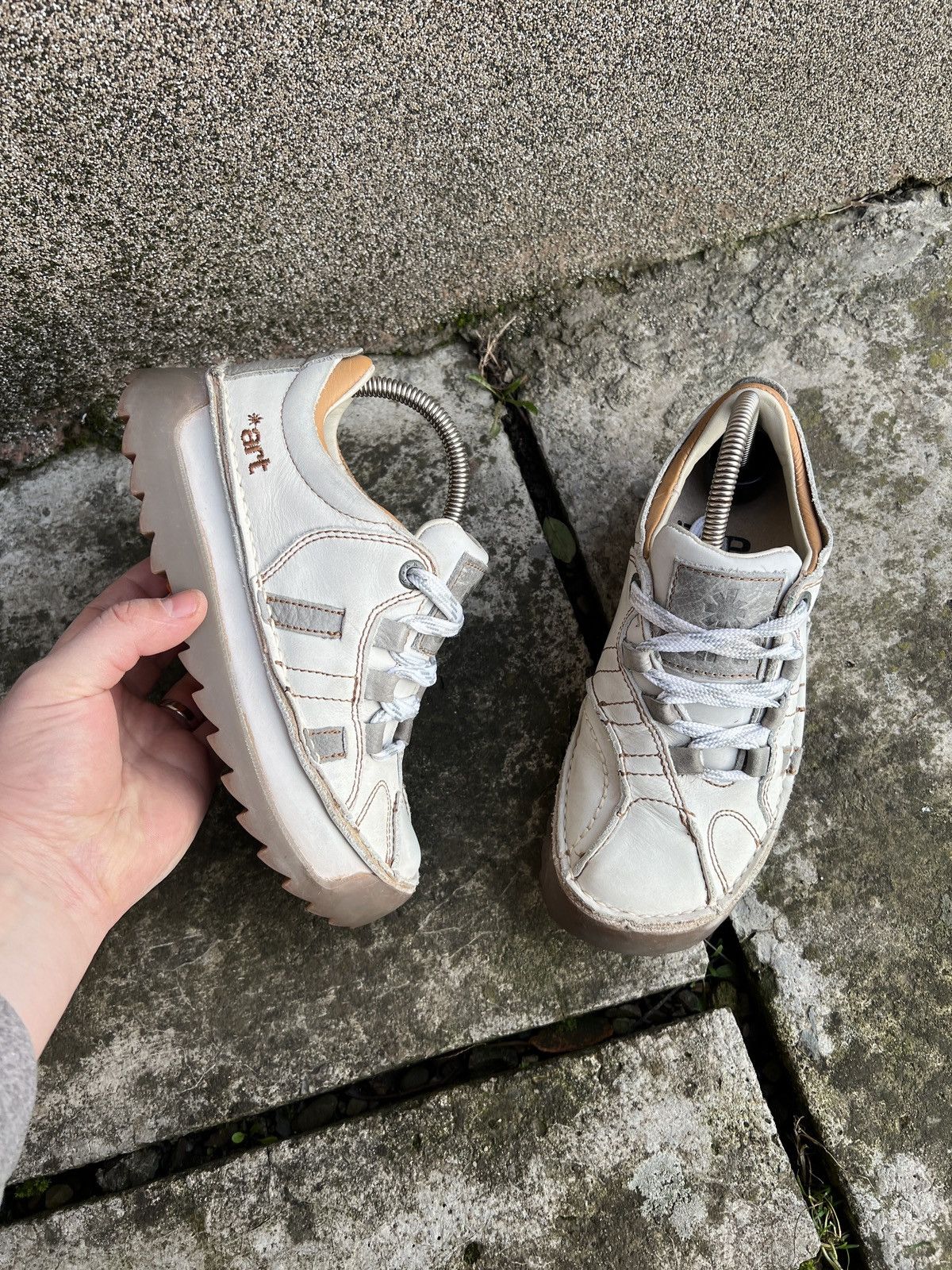 Other The Art Company Leather Sneakers Size US 6 / IT 36 - 2 Thumbnail