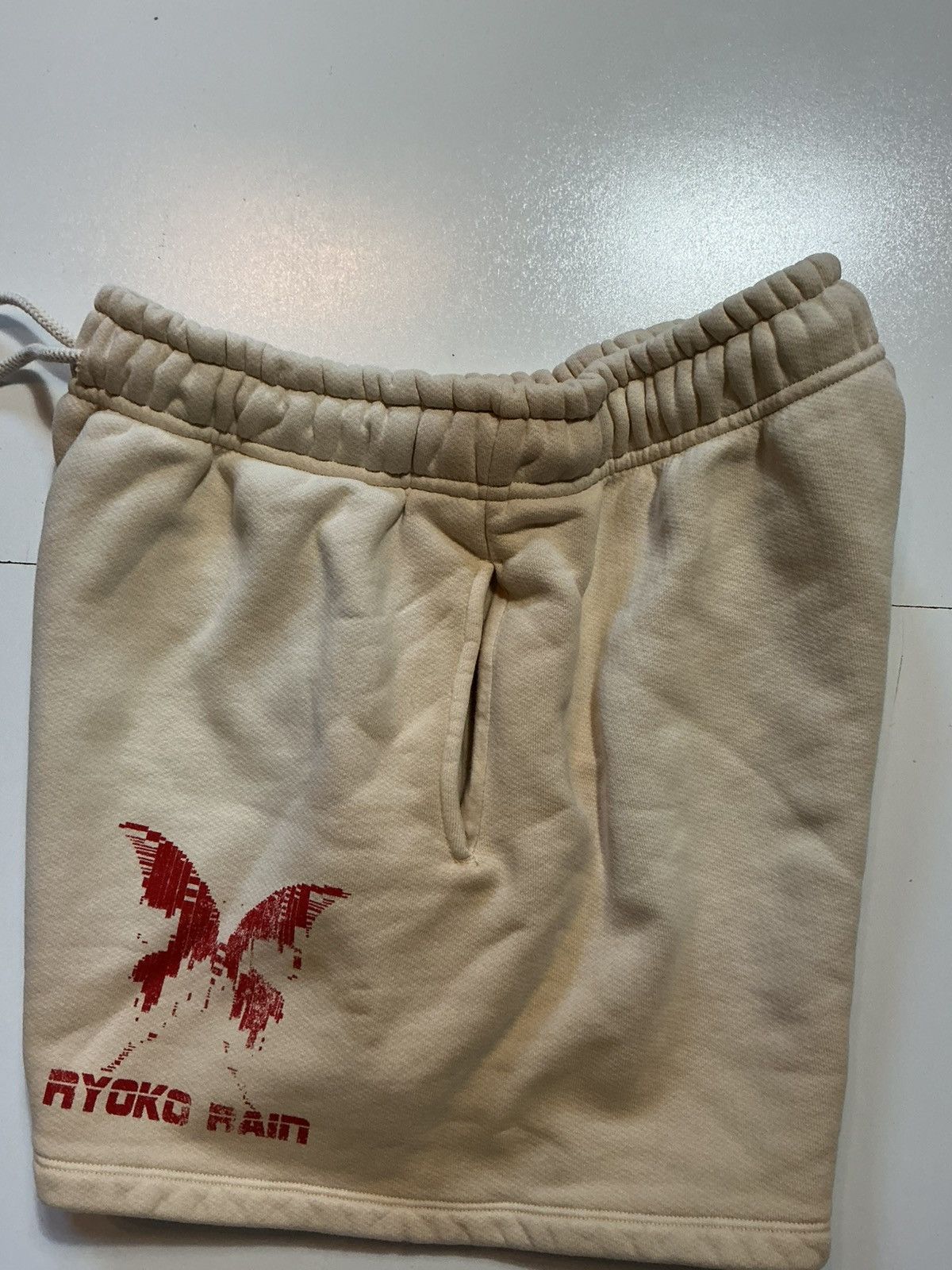 Ryoko Rain Ryoko Rain Butterfly Graphic 5" Inseam Sweat Shorts Size US 36 / EU 52 - 9 Thumbnail