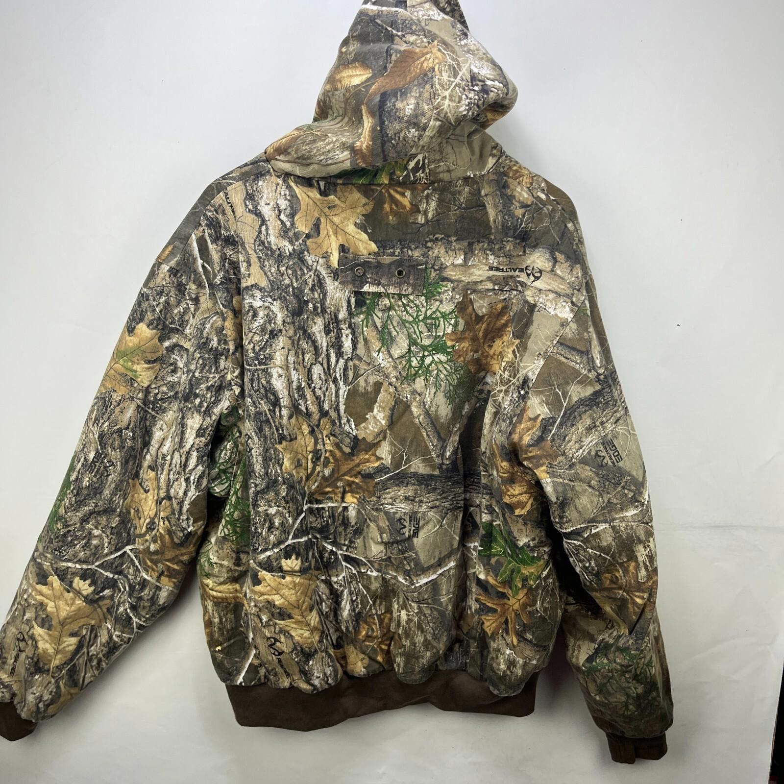 Realtree Vintage Realtree Camo Y2K Quilted Hooded Zip-Up Jacket 2XL Size ONE SIZE - 12 Thumbnail