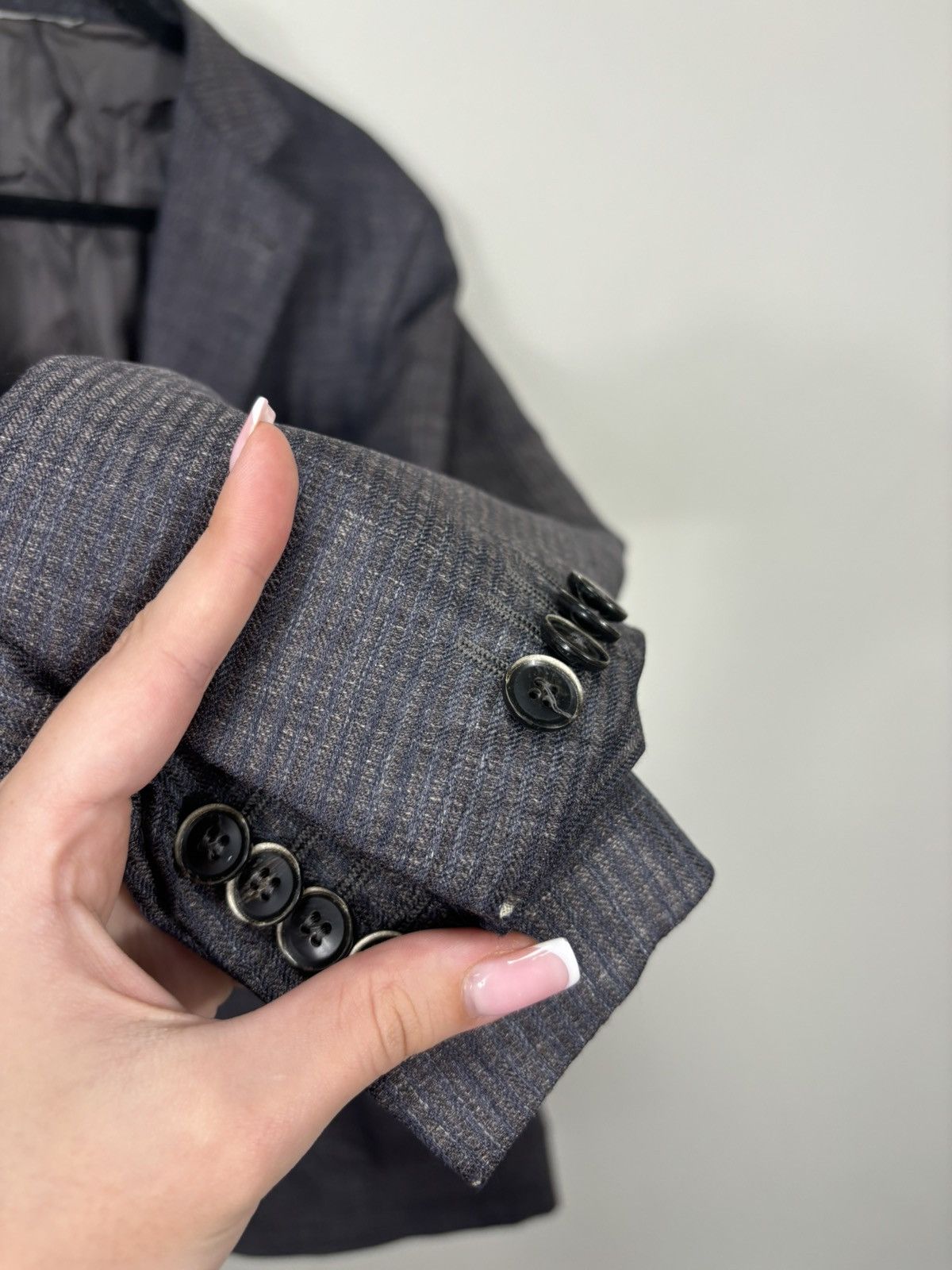 Canali Canali 1934 Kei Men’s Rare Wool Silk Linen Blazer Jacket Size 40R - 11 Thumbnail