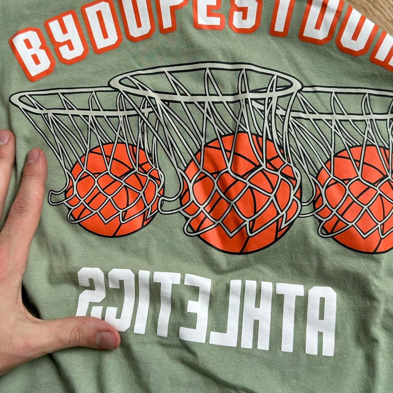 Other By Dopest Dom Athletics Detroit Basketball Graphic Shirt Size US L / EU 52-54 / 3 - 6 Thumbnail