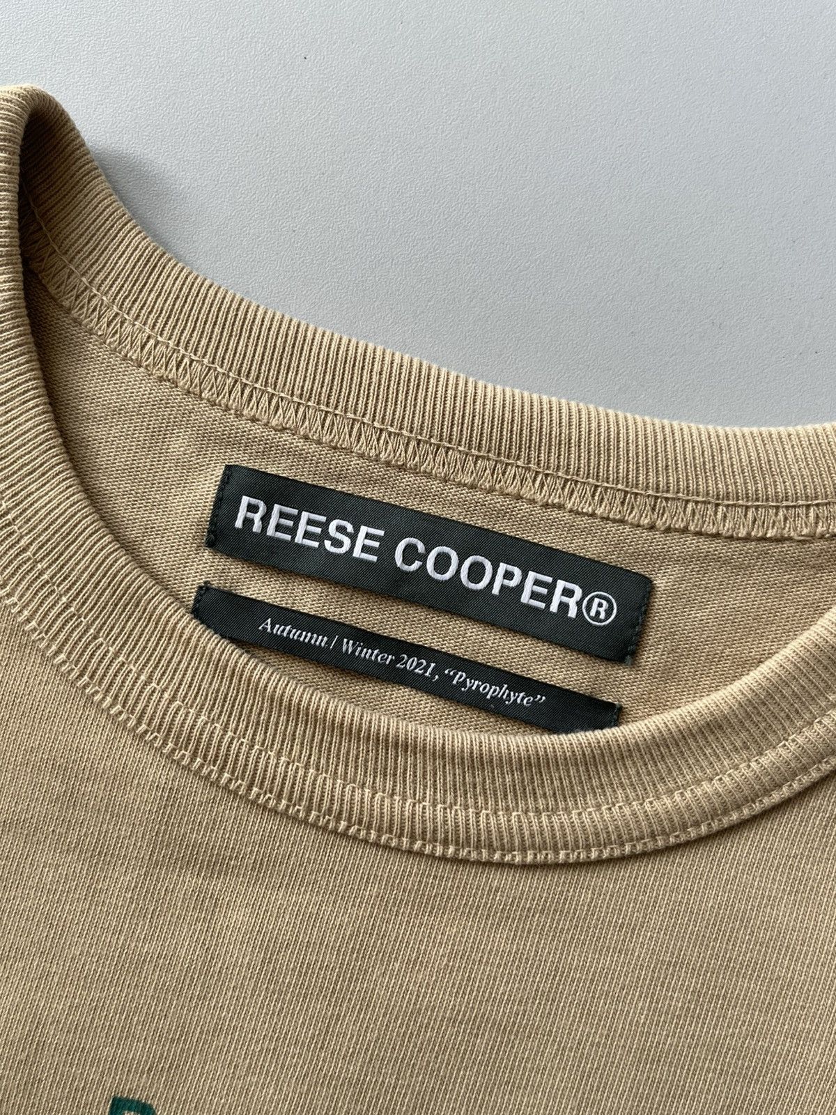 Reese Cooper Reese Cooper AW21 “Pyrophyte” print t-shirt Size US M / EU 48-50 / 2 - 3 Thumbnail