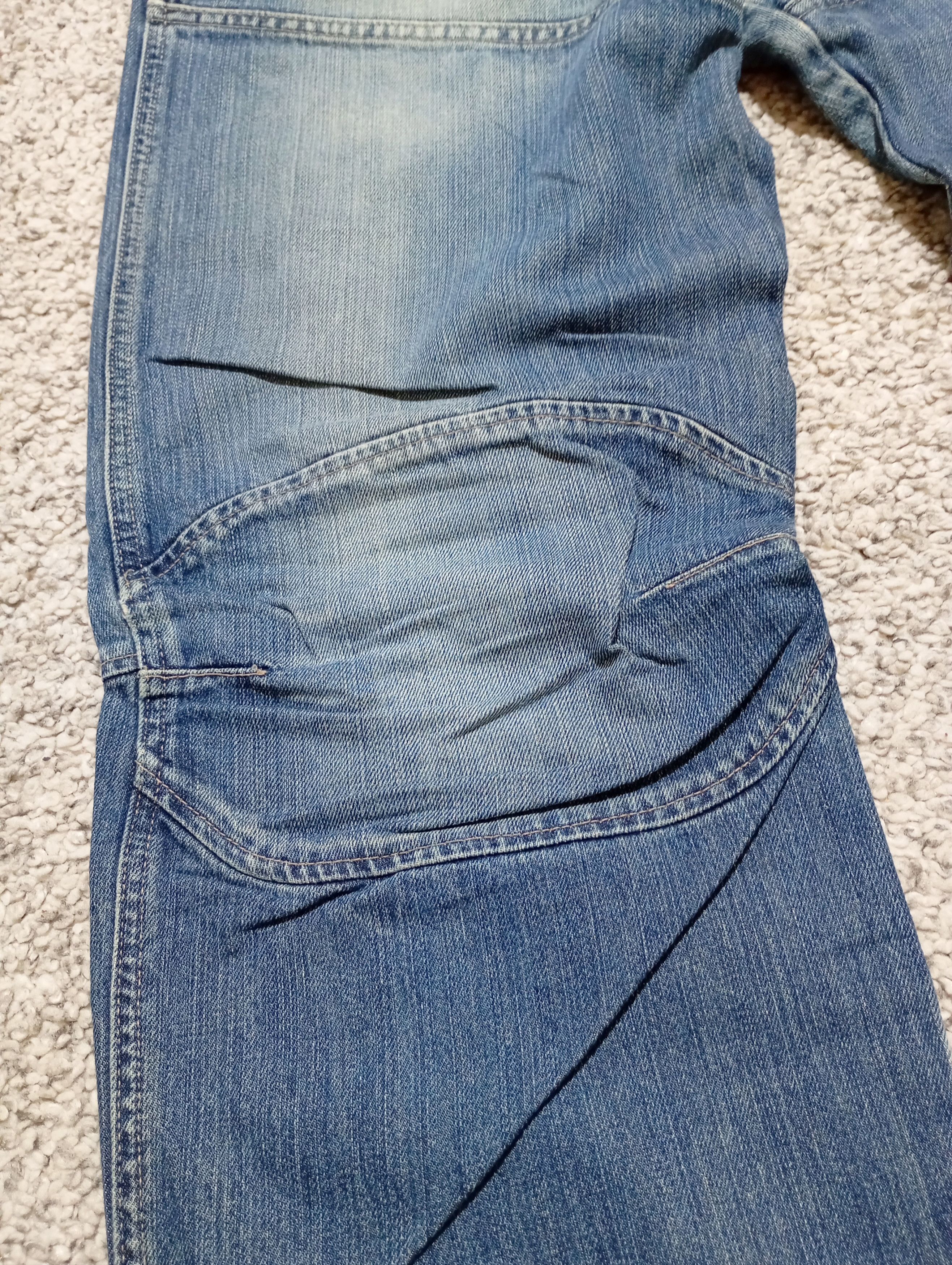 G-Star Vintage 90s G-Star Raw Elwood Denim Cargo Baggy Pants Hype Size US 33 - 7 Thumbnail