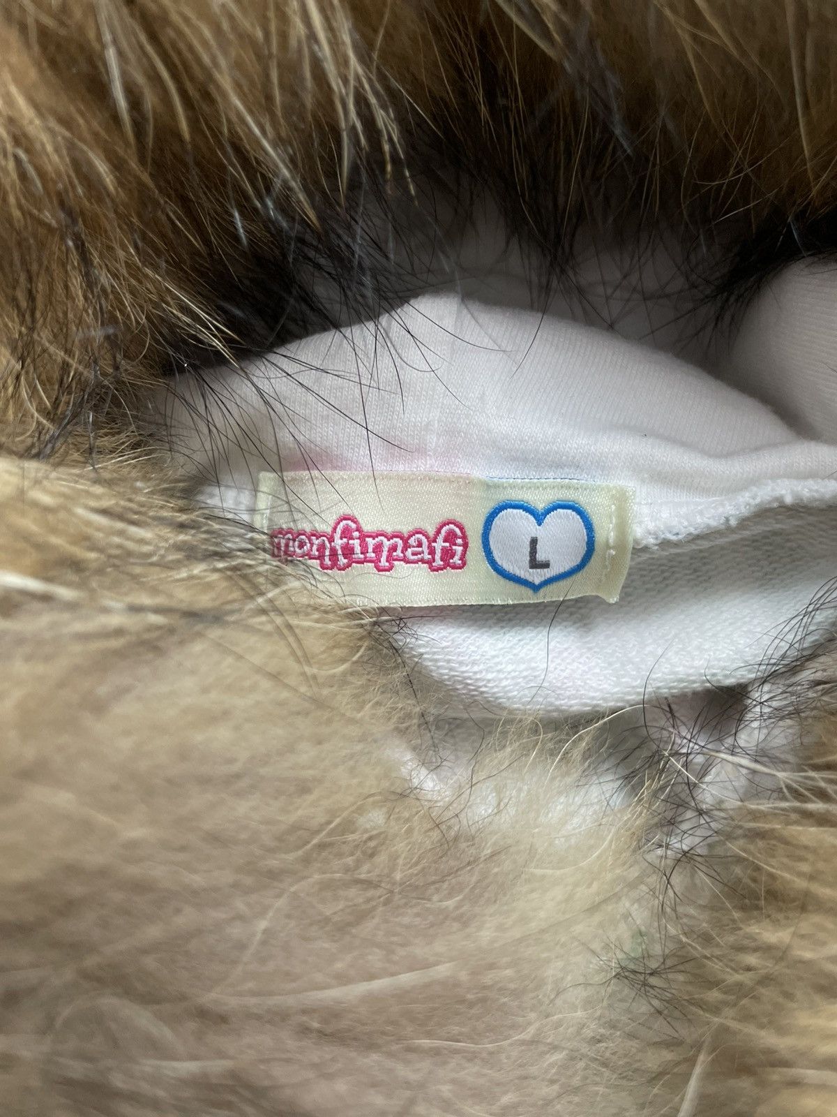 Japanese Brand Y2k Fur Hoodie Full Printed Size L / US 10 / IT 46 - 5 Thumbnail
