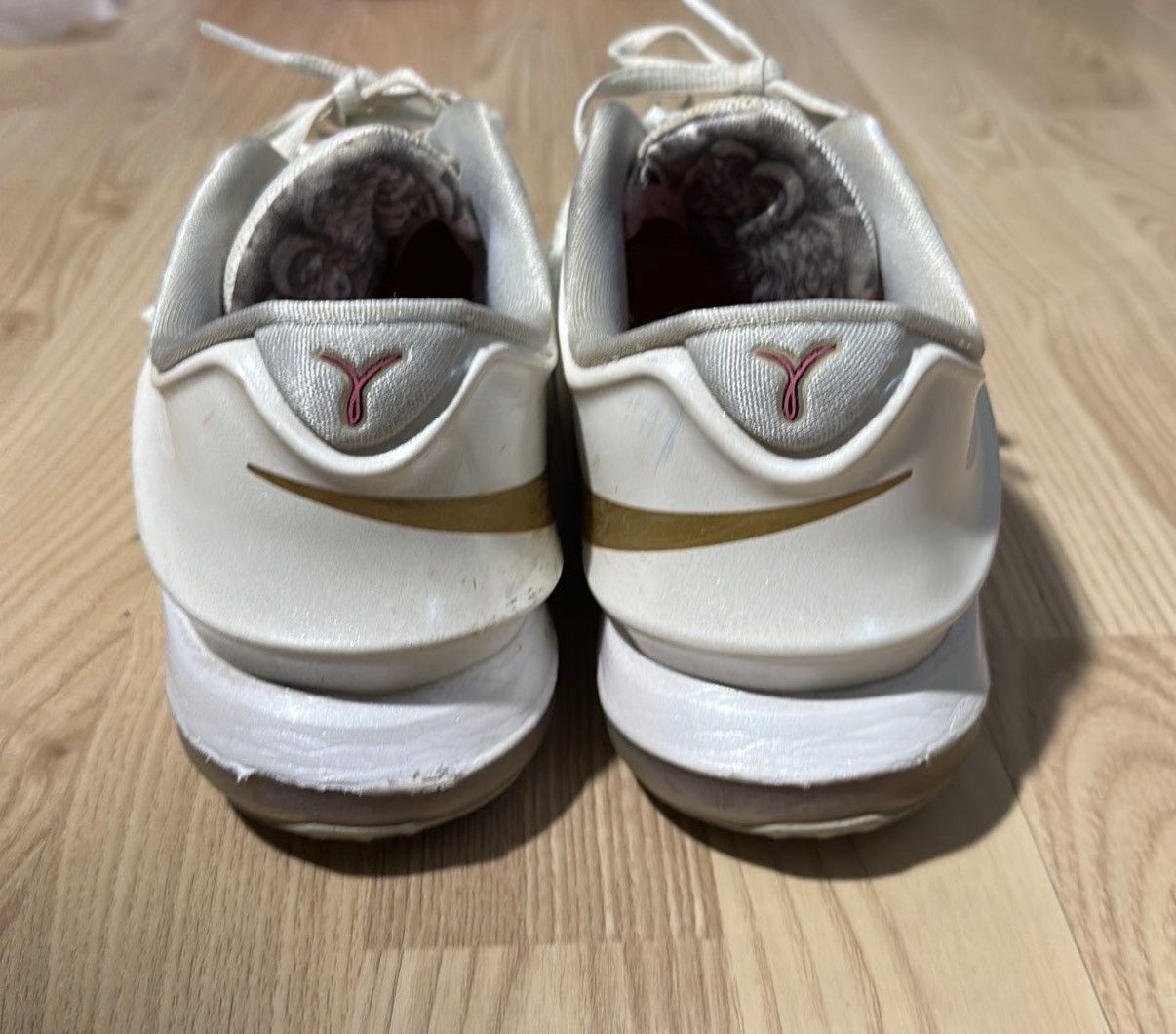 Nike Nike KD 7 “Aunt Pearl” – White/Pink – Size 7 Size US 7 / EU 40 - 3 Thumbnail