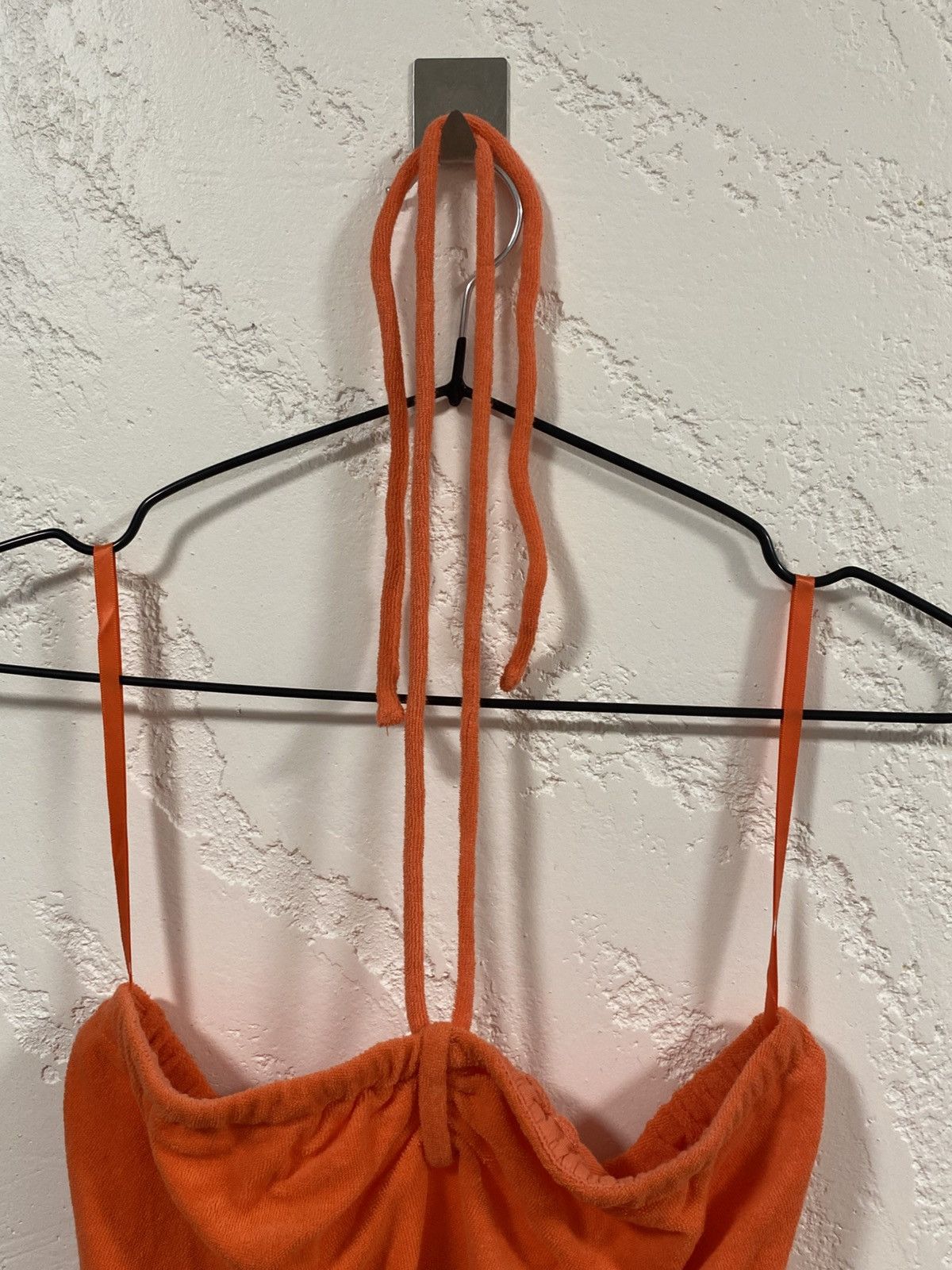 Juicy Couture Juicy Couture Y2K Safety Orange Halter Top Terry Size: S Size S / US 4 / IT 40 - 11 Thumbnail