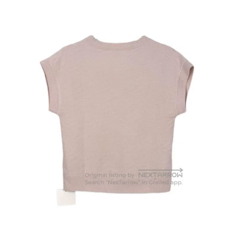 Hermes Hermes Pale Pink Full Print Wool Vest Size XXS / US 00 / IT 34 - 2 Thumbnail