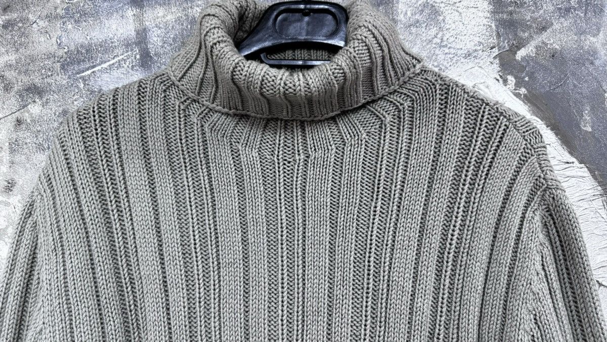 Hermes Hermes Sweater Turtleneck Cable Knitted Pullover Size US L / EU 52-54 / 3 - 4 Thumbnail