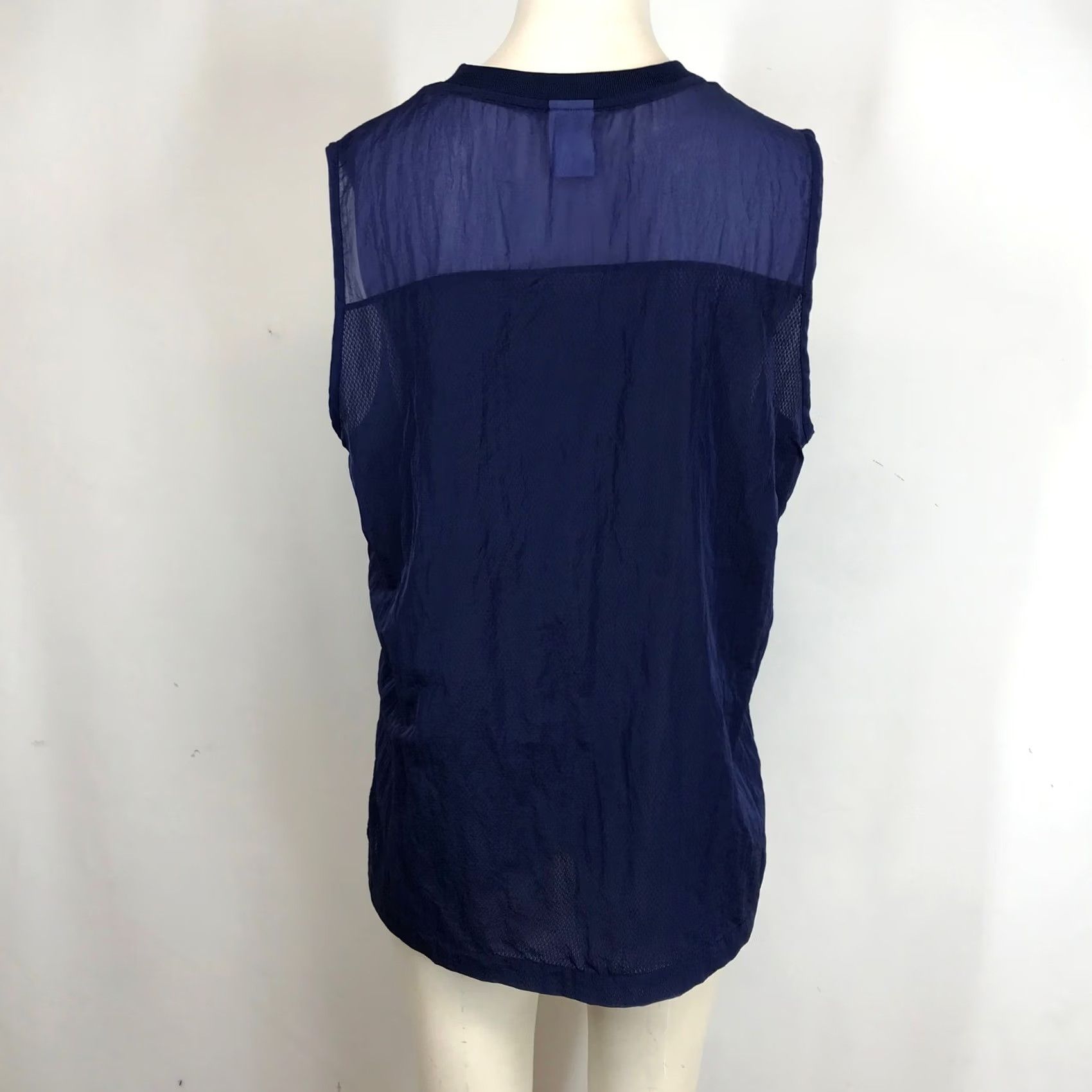 Nike Nike Dri-FIT Sleeveless Athletic Tank Top Navy Blue Women's Size M Size M / US 6-8 / IT 42-44 - 5 Thumbnail