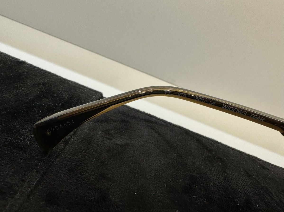 Chrome Hearts Chrome Hearts Widows Tear Sunglasses Size ONE SIZE - 3 Thumbnail