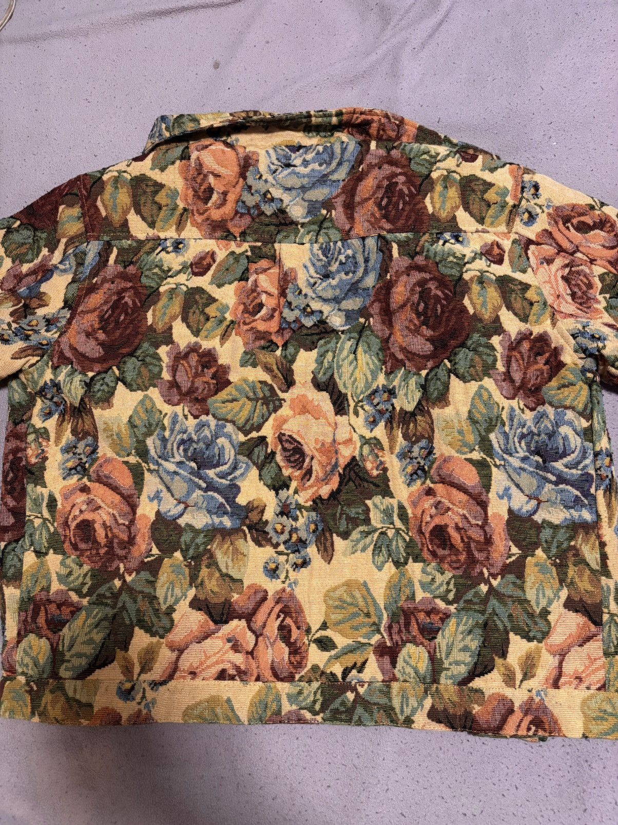 Pacsun Floral Tapestry Bomber Jacket Size US M / EU 48-50 / 2 - 7 Thumbnail