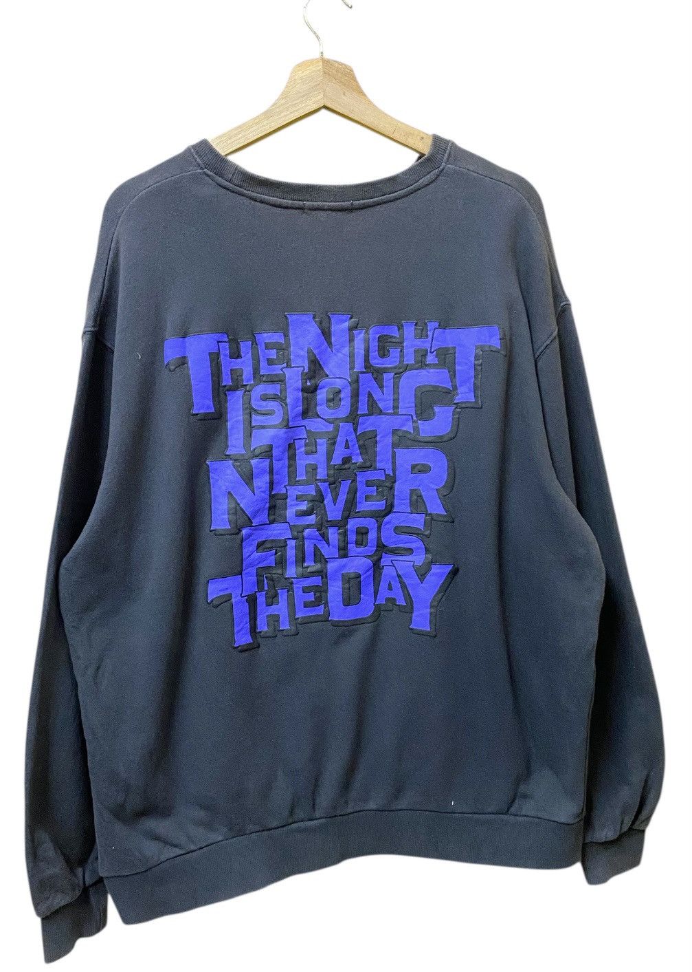 Other The Night Is Long Sweatshirt Crewneck Tee Size US L / EU 52-54 / 3 - 2 Thumbnail