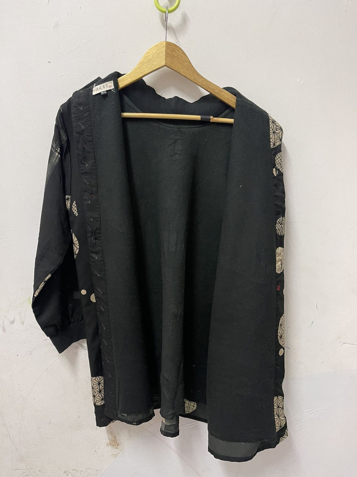 Japanese Brand Japanese "Hannari" Fleece-Lined Geometric Print Smock Jacket Size US M / EU 48-50 / 2 - 5 Thumbnail
