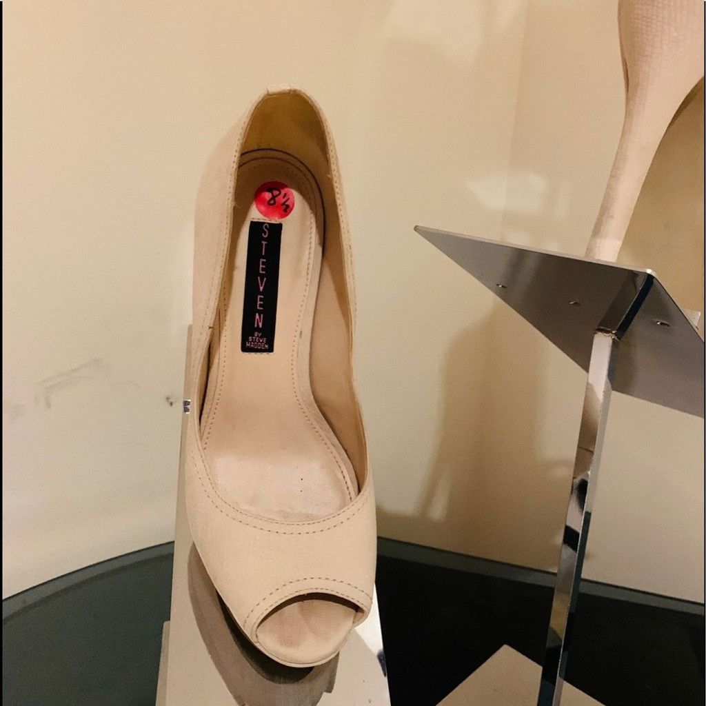 Other 💲💲SALE💲💲 Steve Madden platforms beige size 8.5 Size US 8.5 / IT 38.5 - 3 Thumbnail