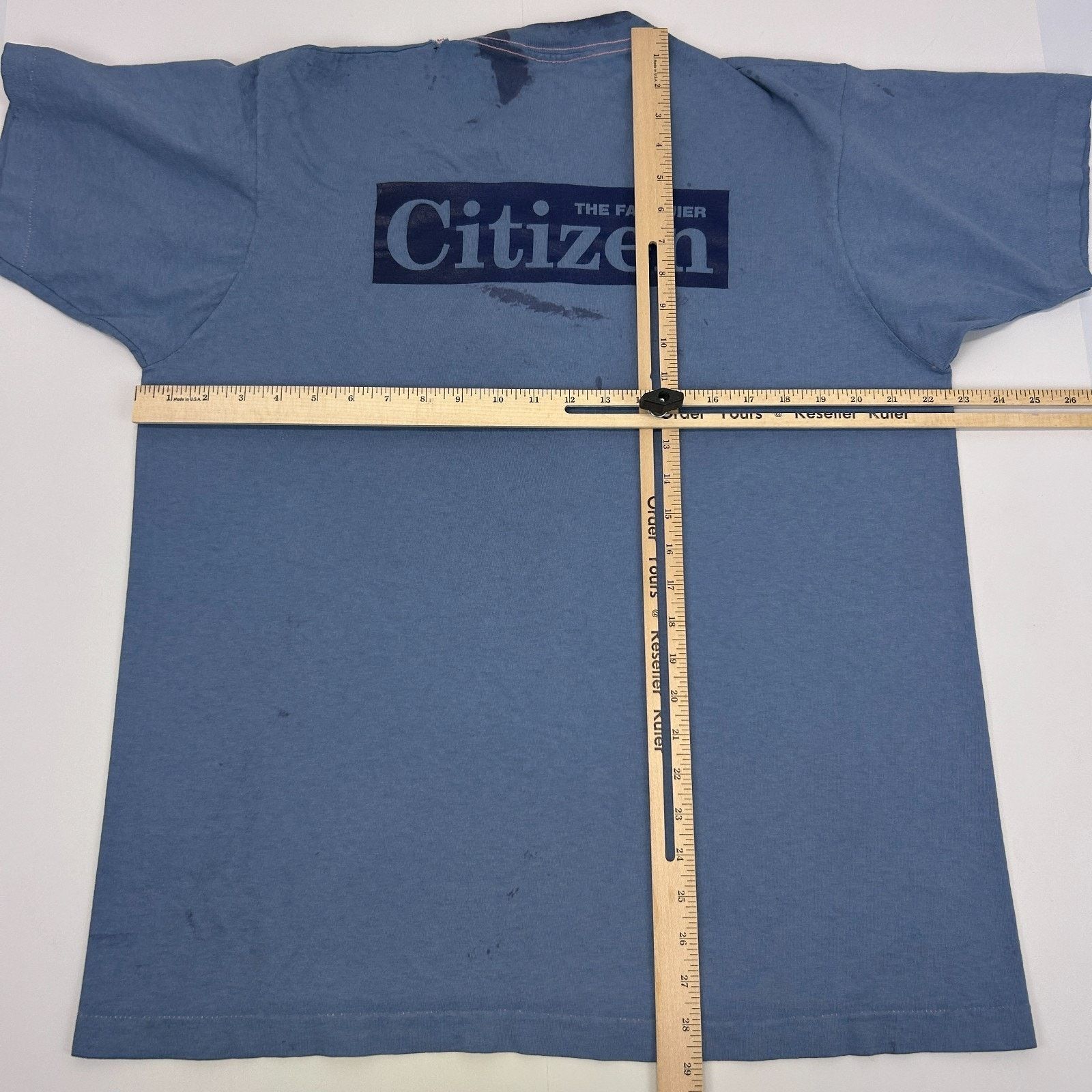 Vintage Vintage 80s 90s The Fauquier Citizen T Shirt XL X-Large Size US XL / EU 56 / 4 - 16 Thumbnail