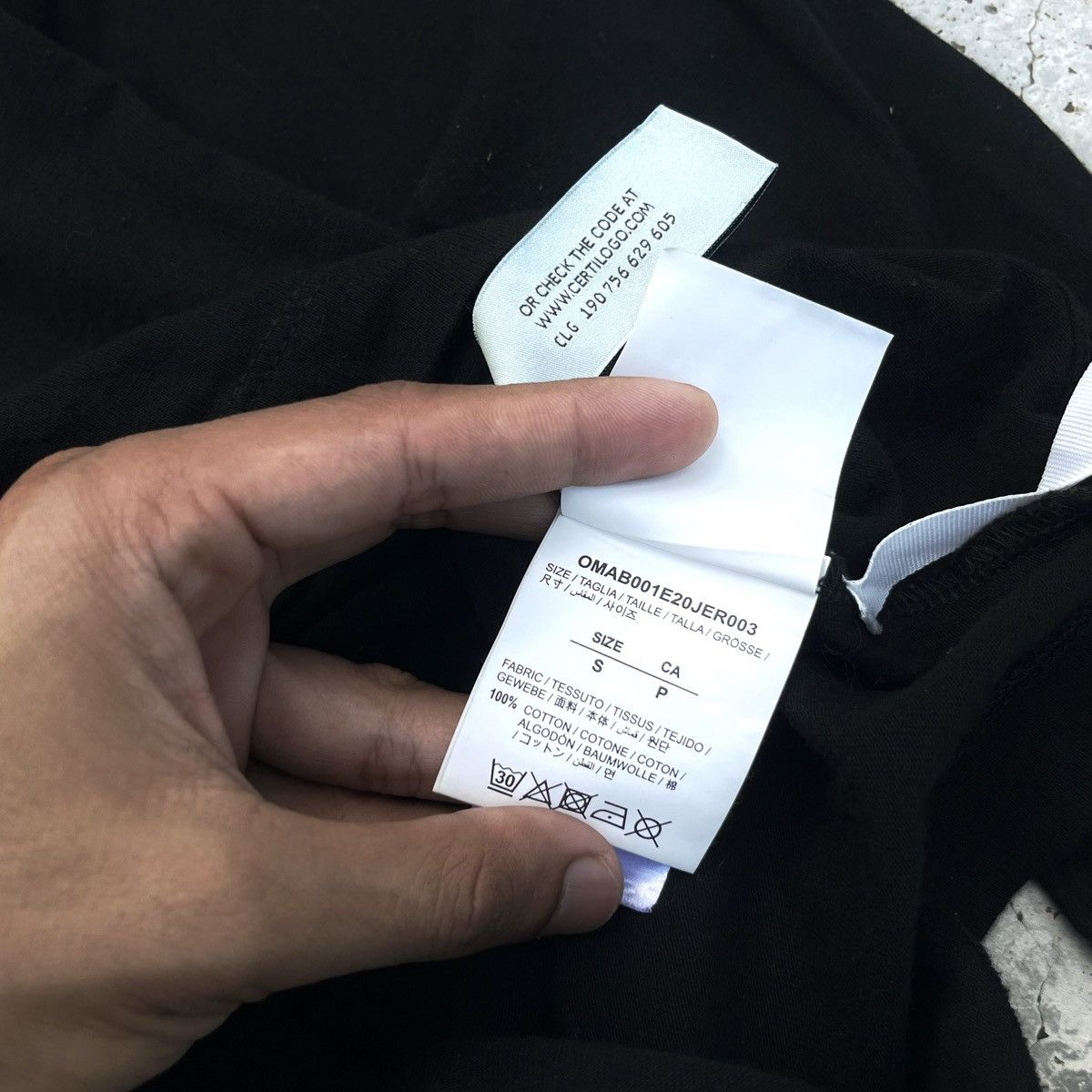 Off-White Off White Virgil Abloh Pink Marker Cross Design Longsleeve Size US S / EU 44-46 / 1 - 10 Thumbnail