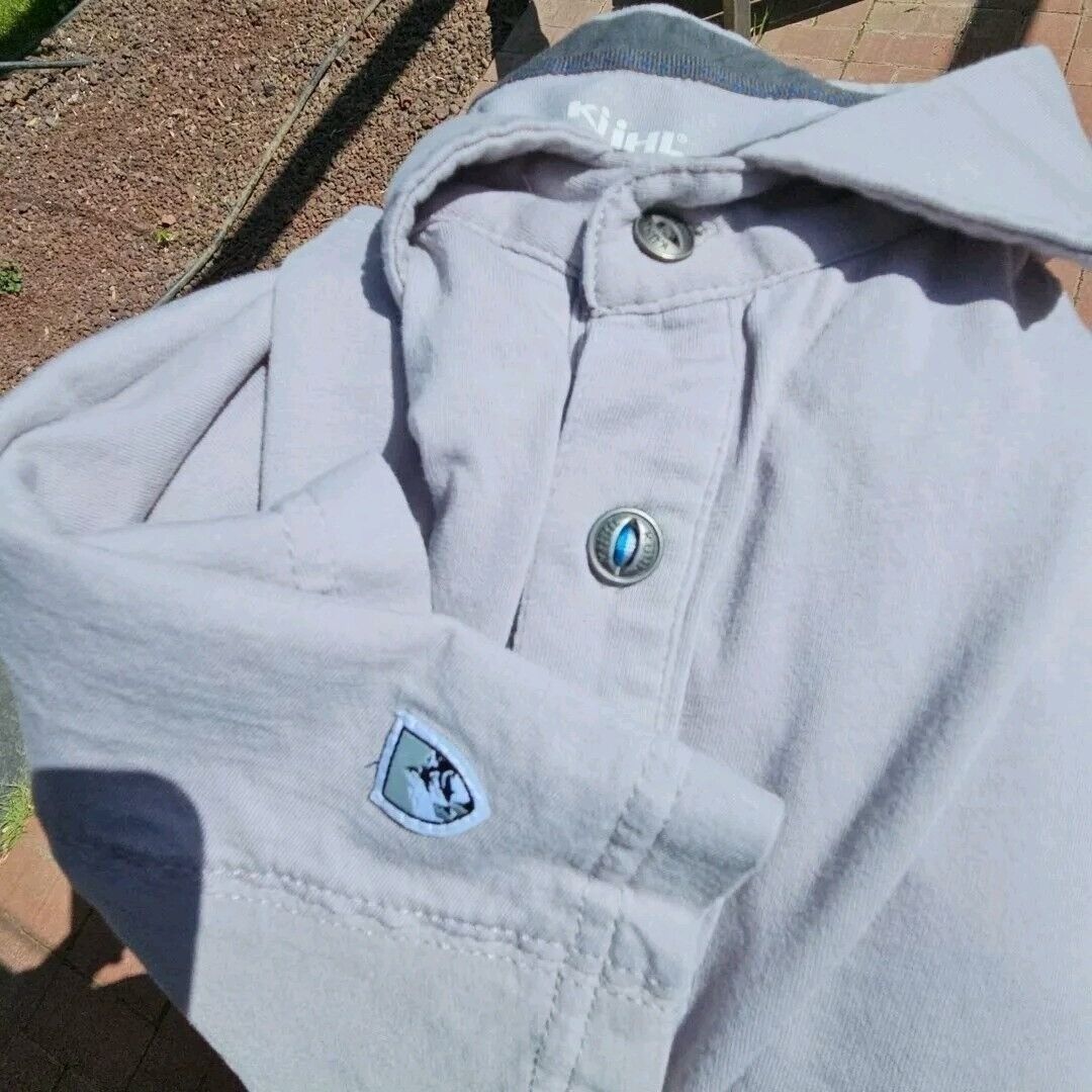 Kuhl Kuhl Wayfarer Polo Shirt Mens XL Gray Organic Cotton Wildfib Size US XL / EU 56 / 4 - 9 Thumbnail