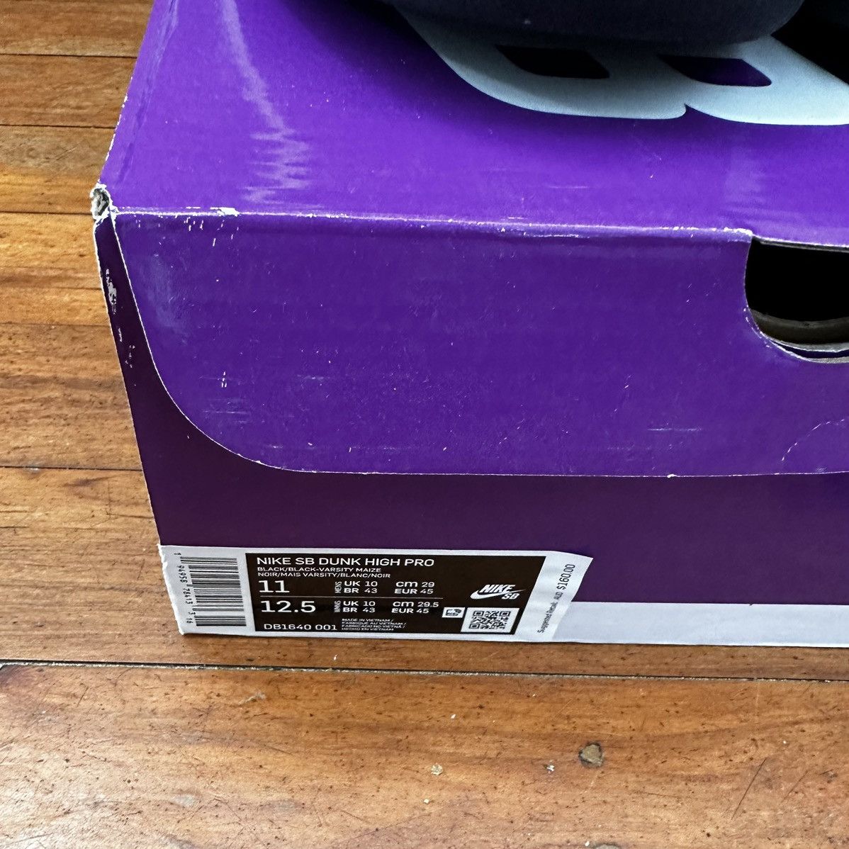 Nike Nike SB Dunk High Pro Reverse Goldenrod Size 11 Size US 11 / EU 44 - 8 Thumbnail