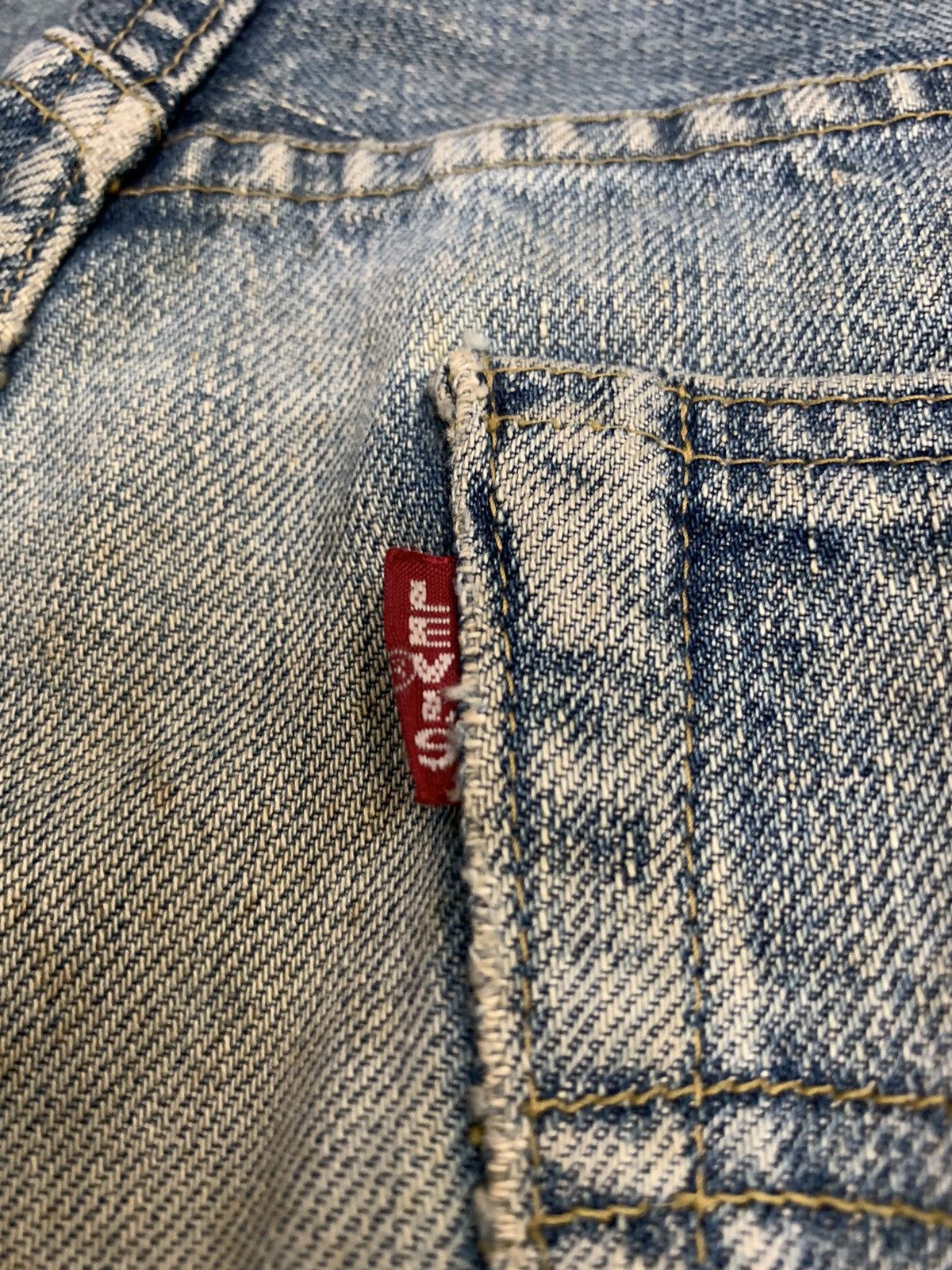 Levi's × Vintage Vintage 90’s LEVI’S big E Selvedge Denim Size US 32 / EU 48 - 12 Thumbnail