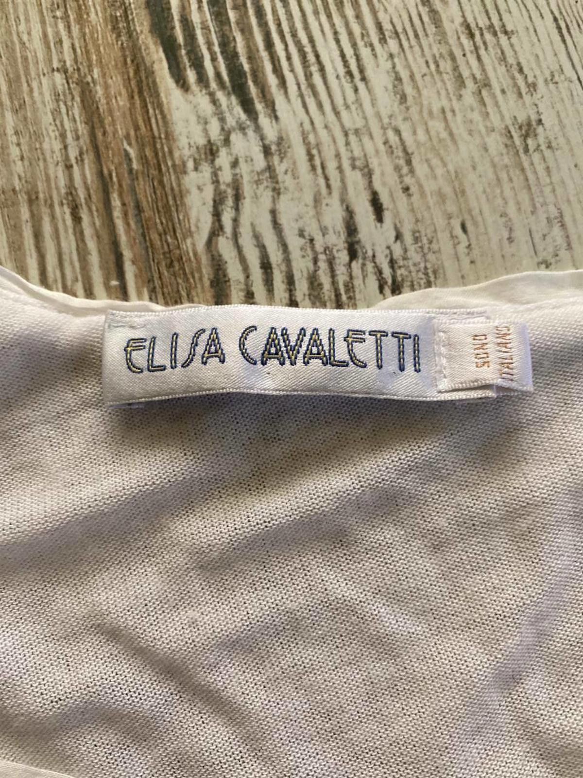 Designer Elisa Cavaletti Sono Italiano Mesh A-Line Maxi Dress Size XS Size XS / US 0-2 / IT 36-38 - 9 Thumbnail